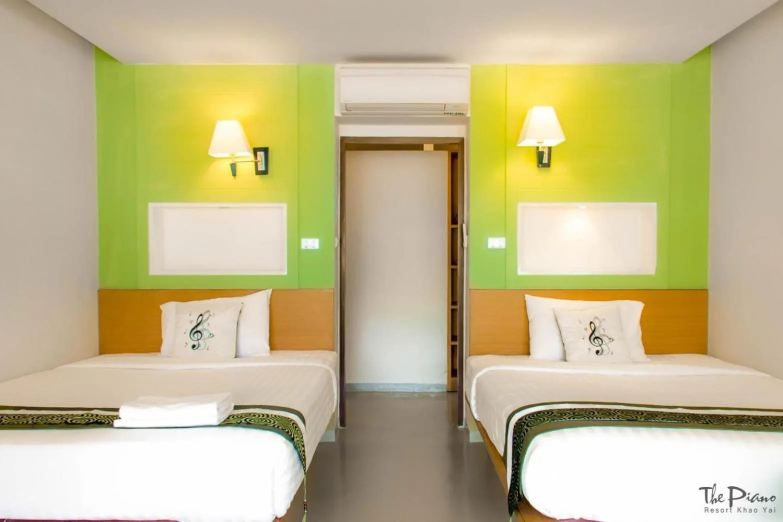 Bed in The Piano Resort Khaoyai