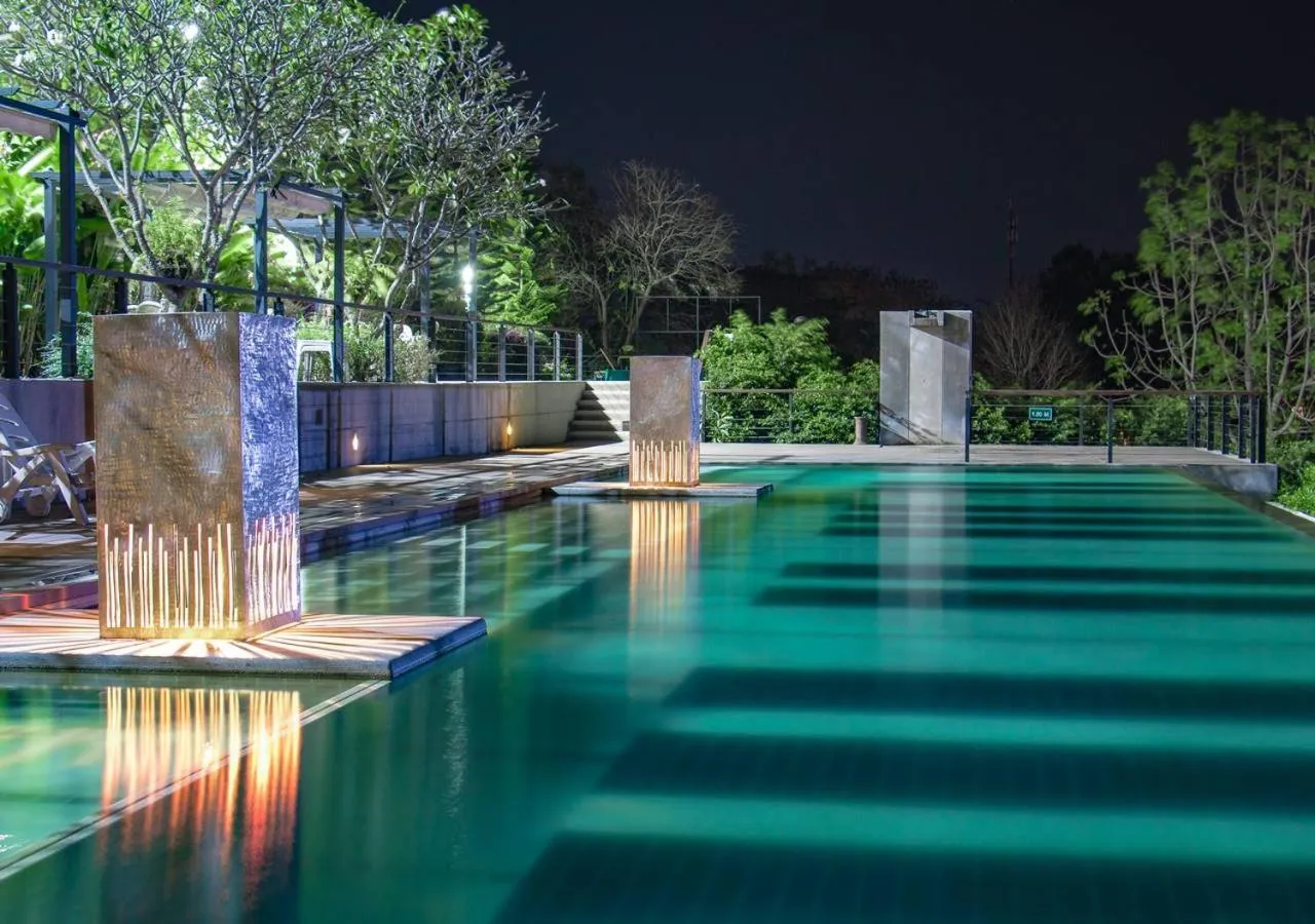 Night in The Piano Resort Khaoyai