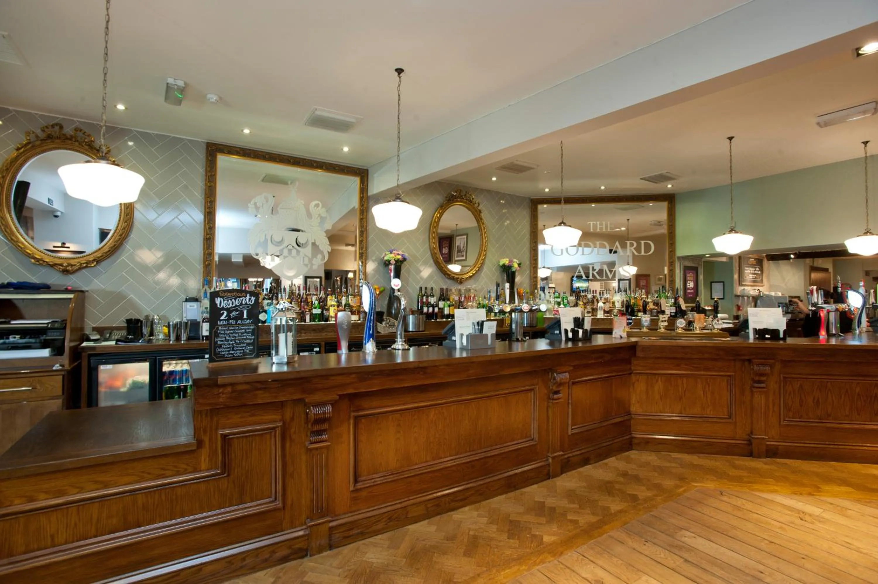 Lounge or bar in The Goddard Arms