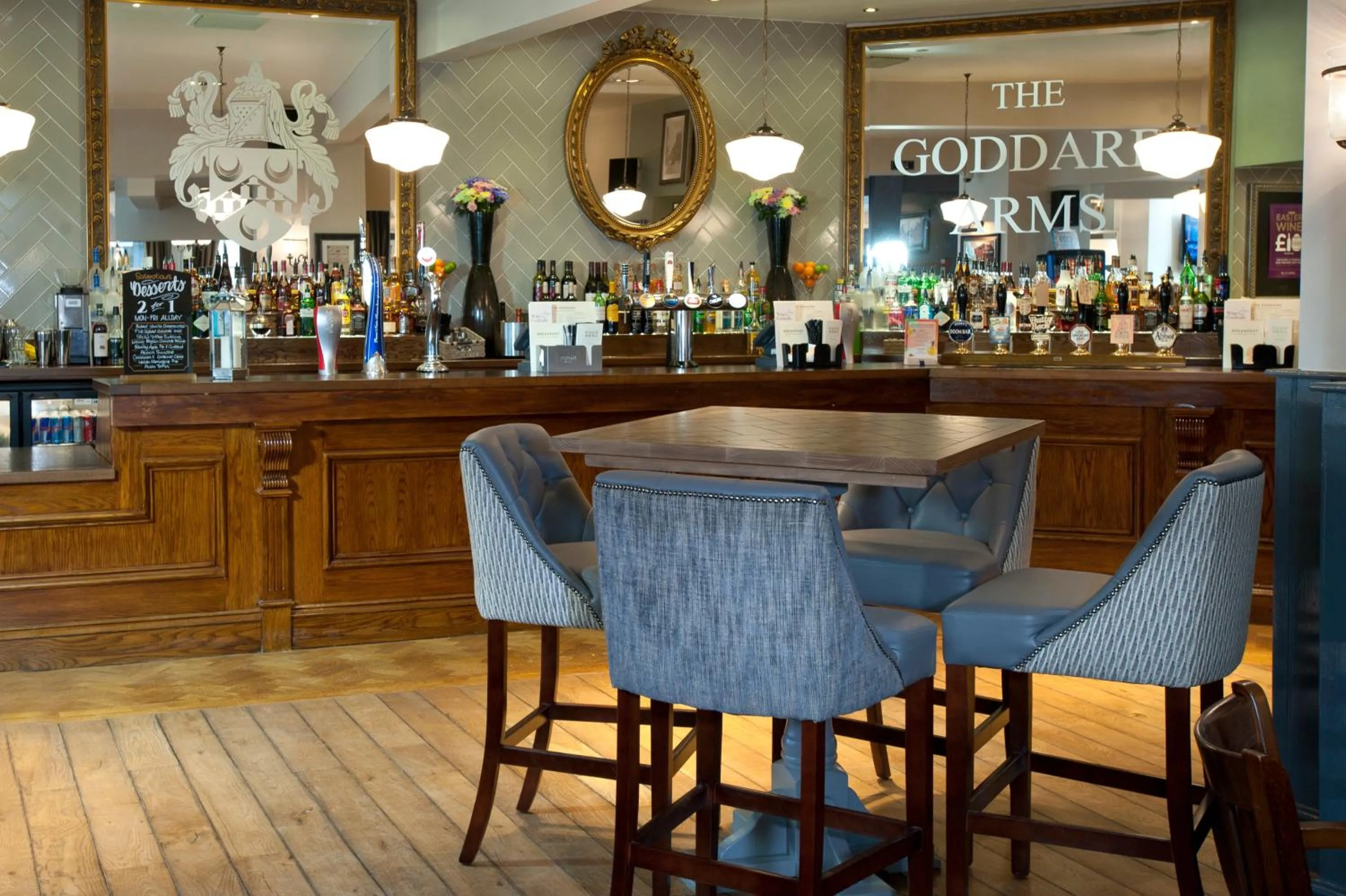 Lounge or bar in The Goddard Arms