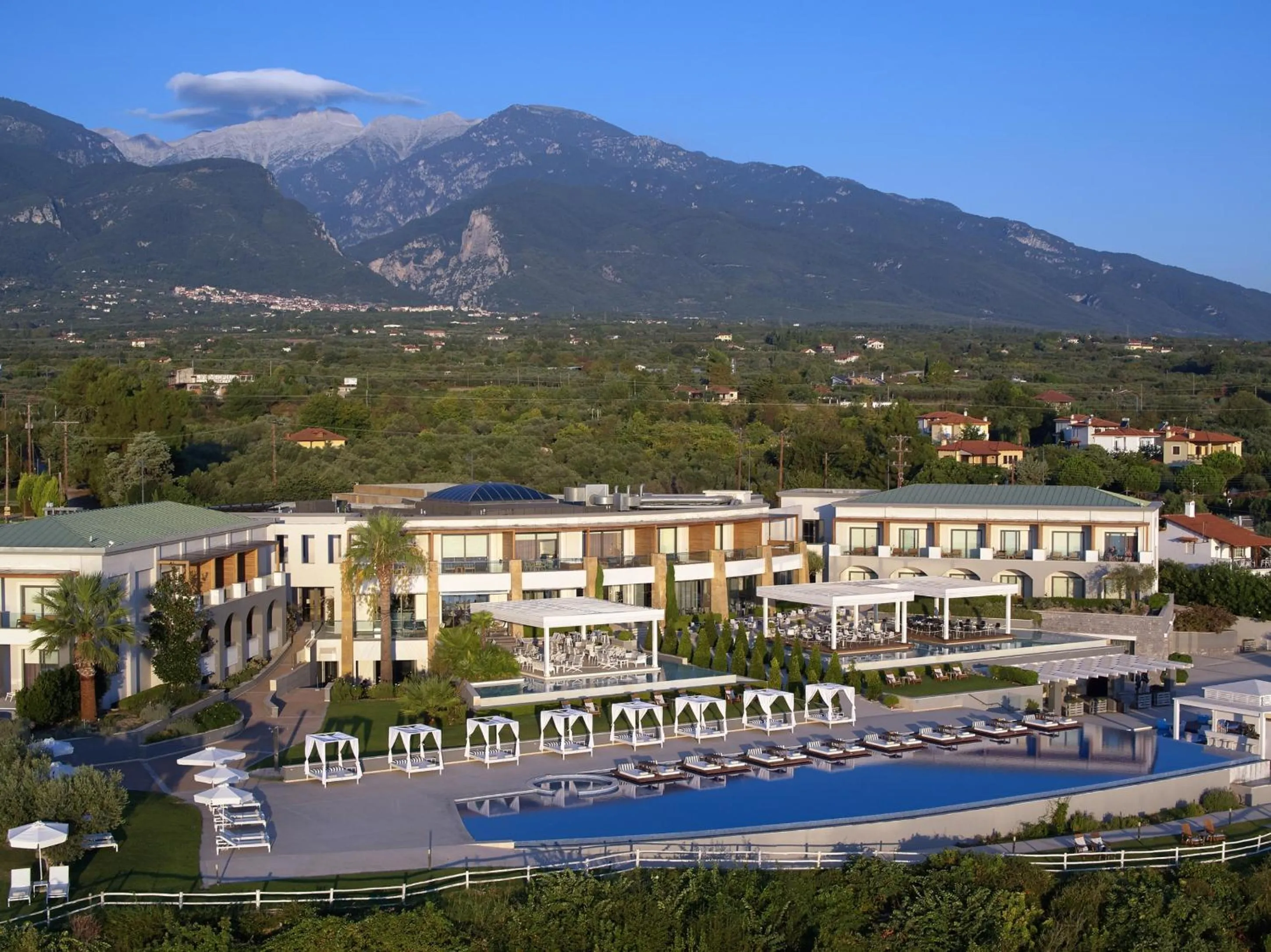 Natural landscape in Cavo Olympo Luxury Hotel & Spa - Adult Only