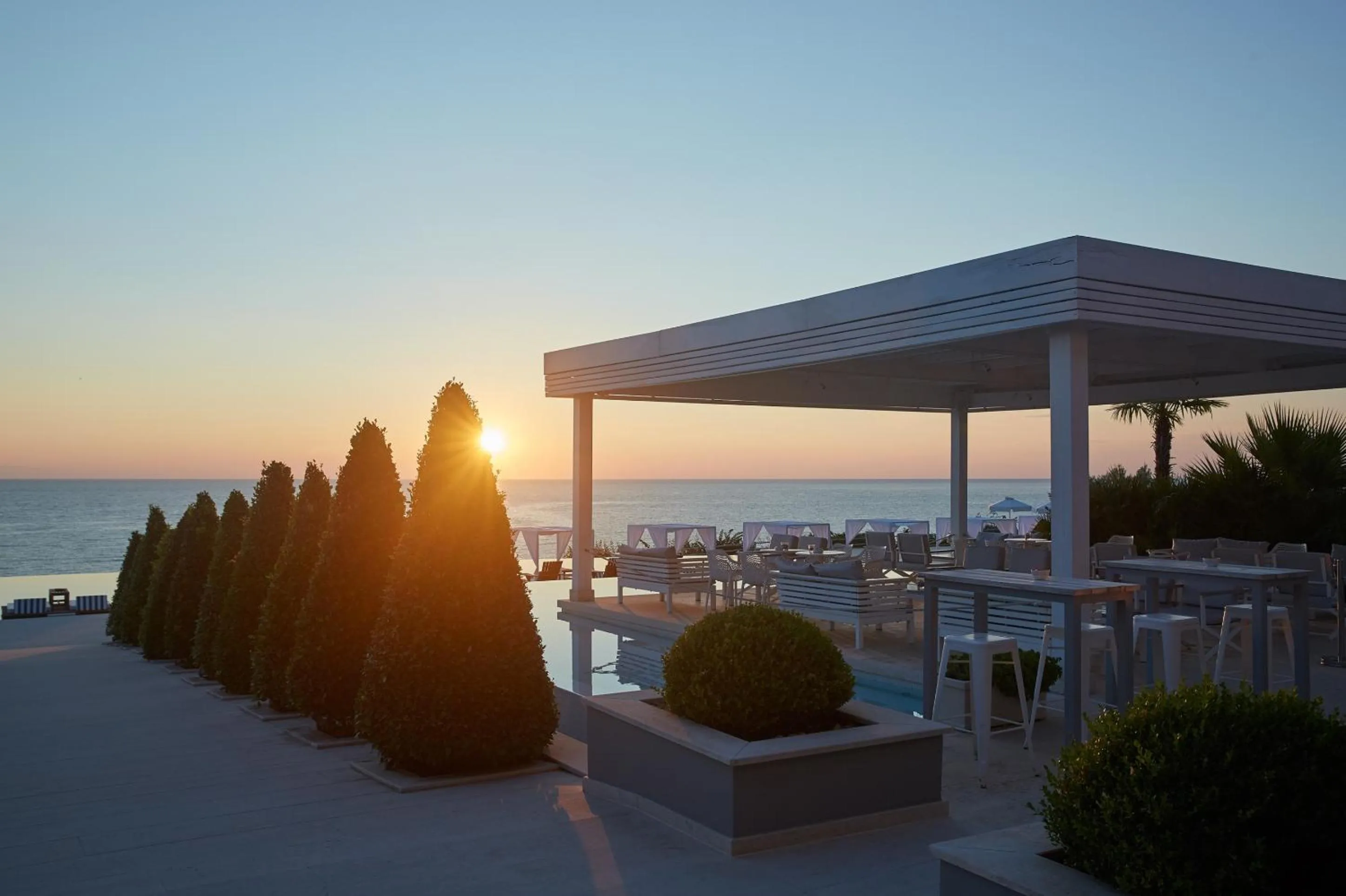 Balcony/Terrace in Cavo Olympo Luxury Hotel & Spa - Adult Only