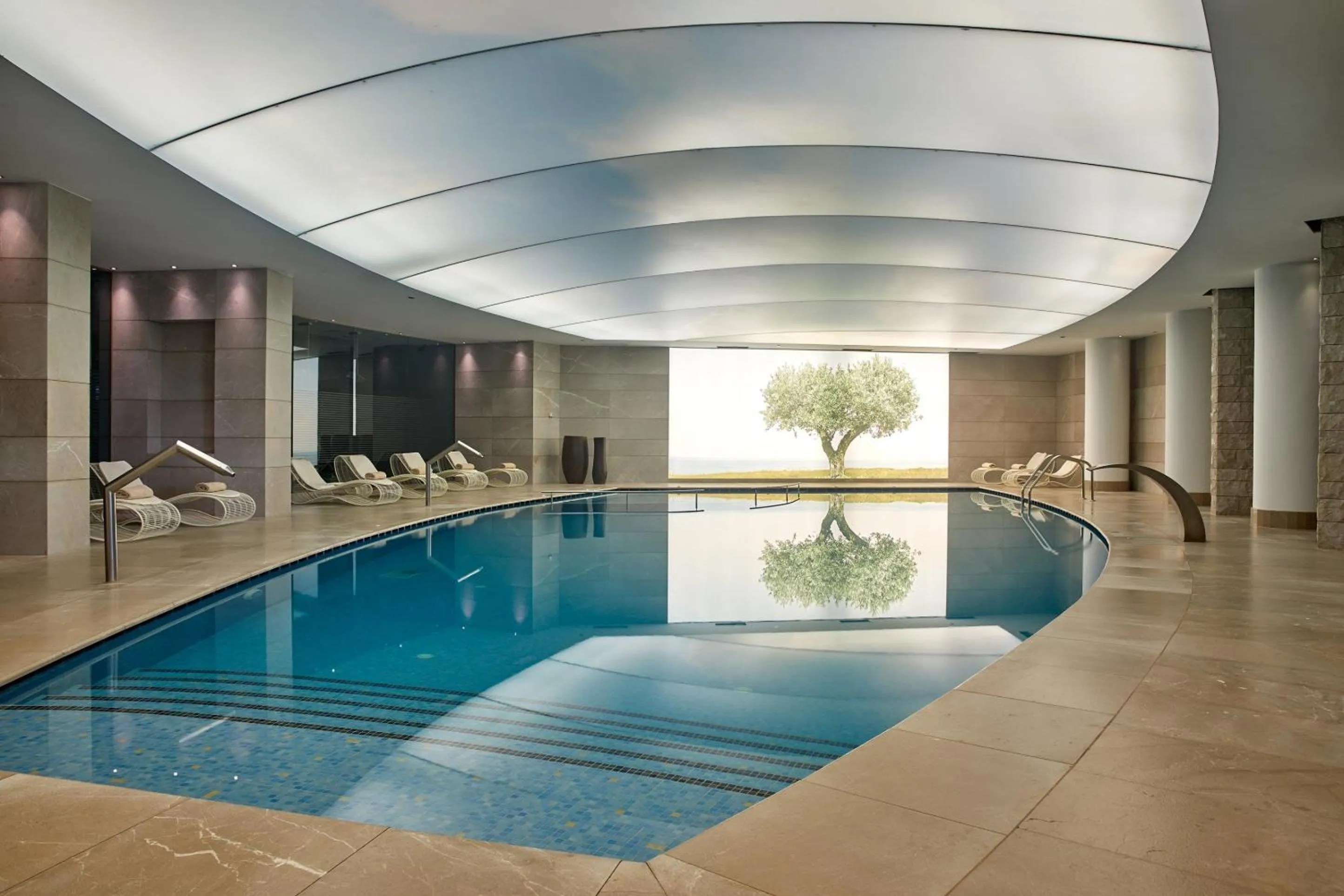 Swimming pool in Cavo Olympo Luxury Hotel & Spa - Adult Only