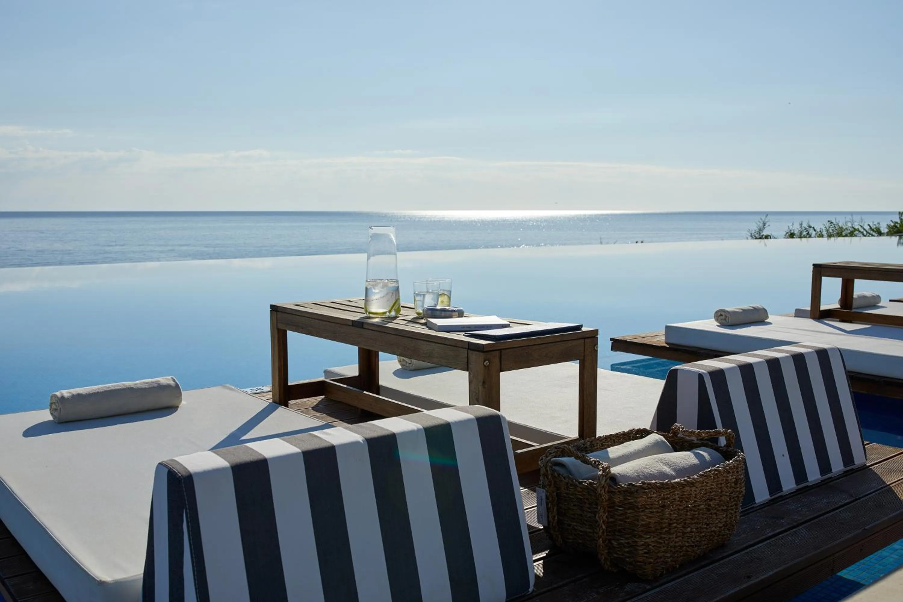 Pool view in Cavo Olympo Luxury Hotel & Spa - Adult Only