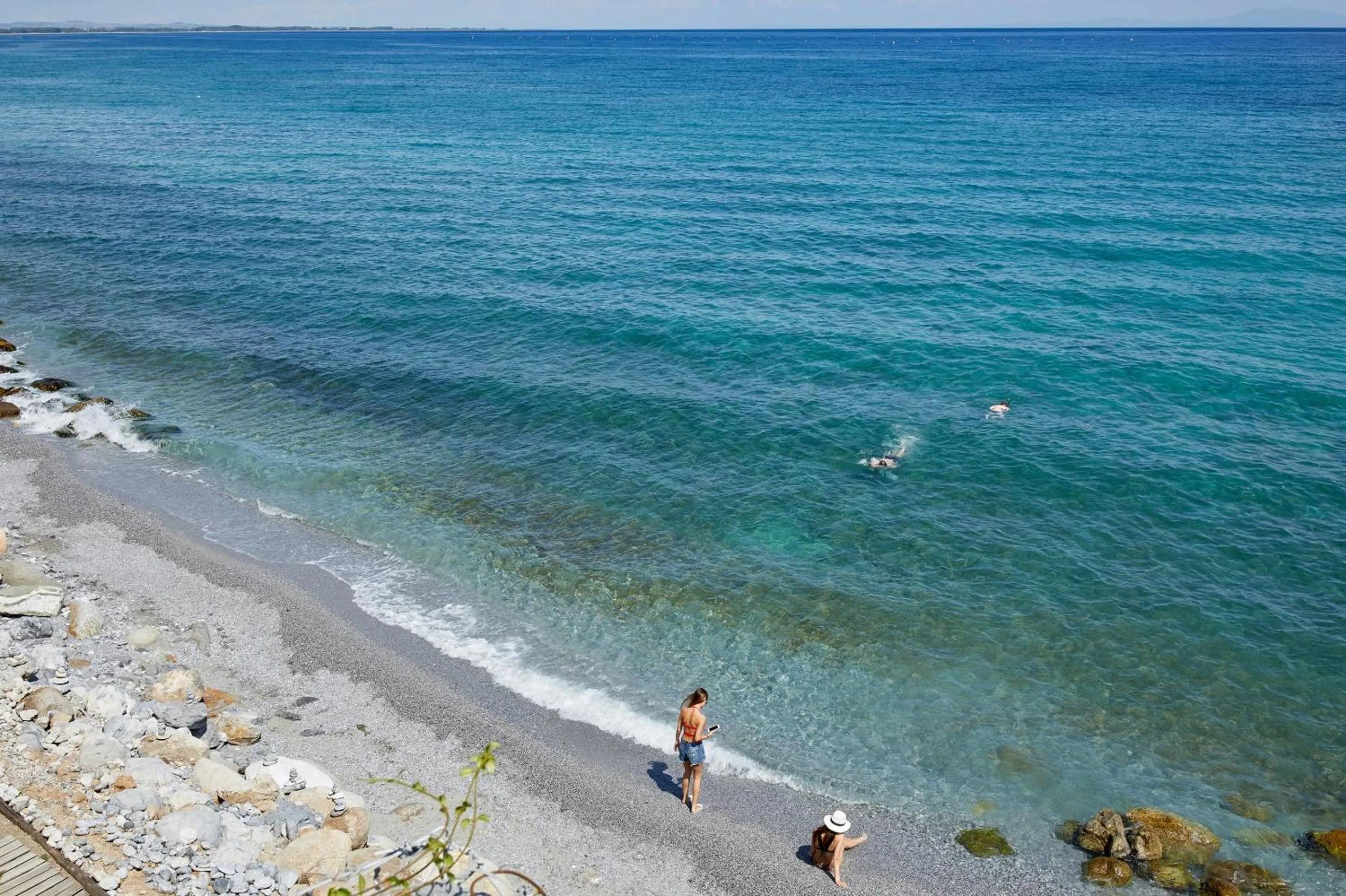 Beach in Cavo Olympo Luxury Hotel & Spa - Adult Only