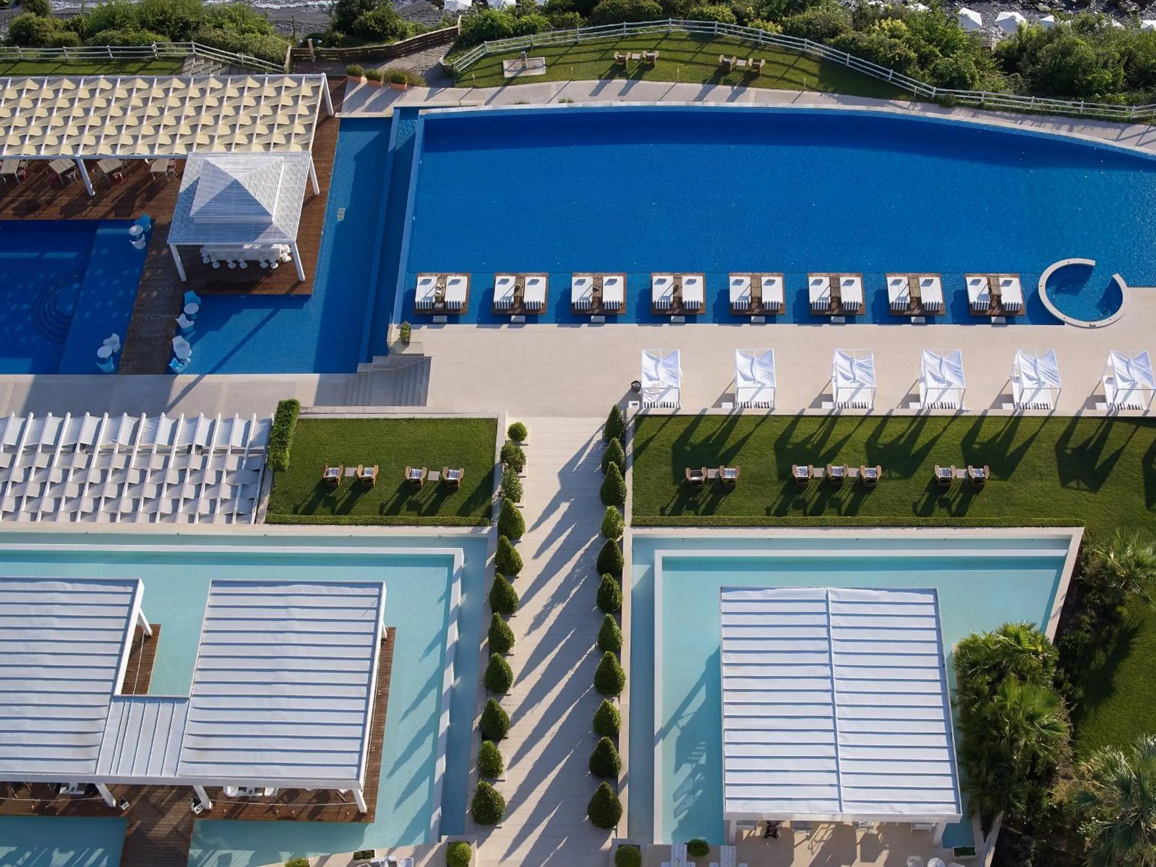Swimming pool in Cavo Olympo Luxury Hotel & Spa - Adult Only