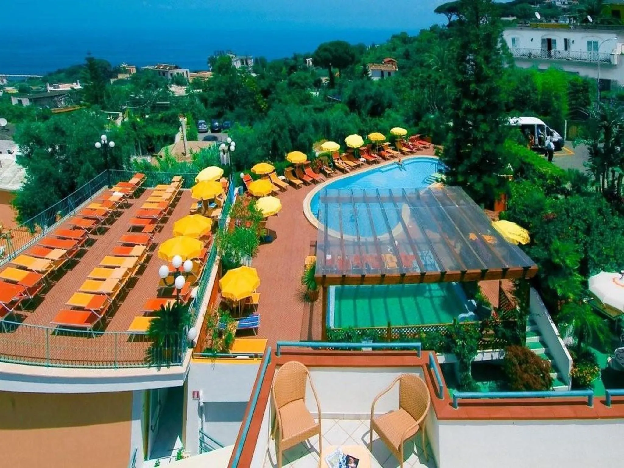 Solarium in Resort Terme La Pergola