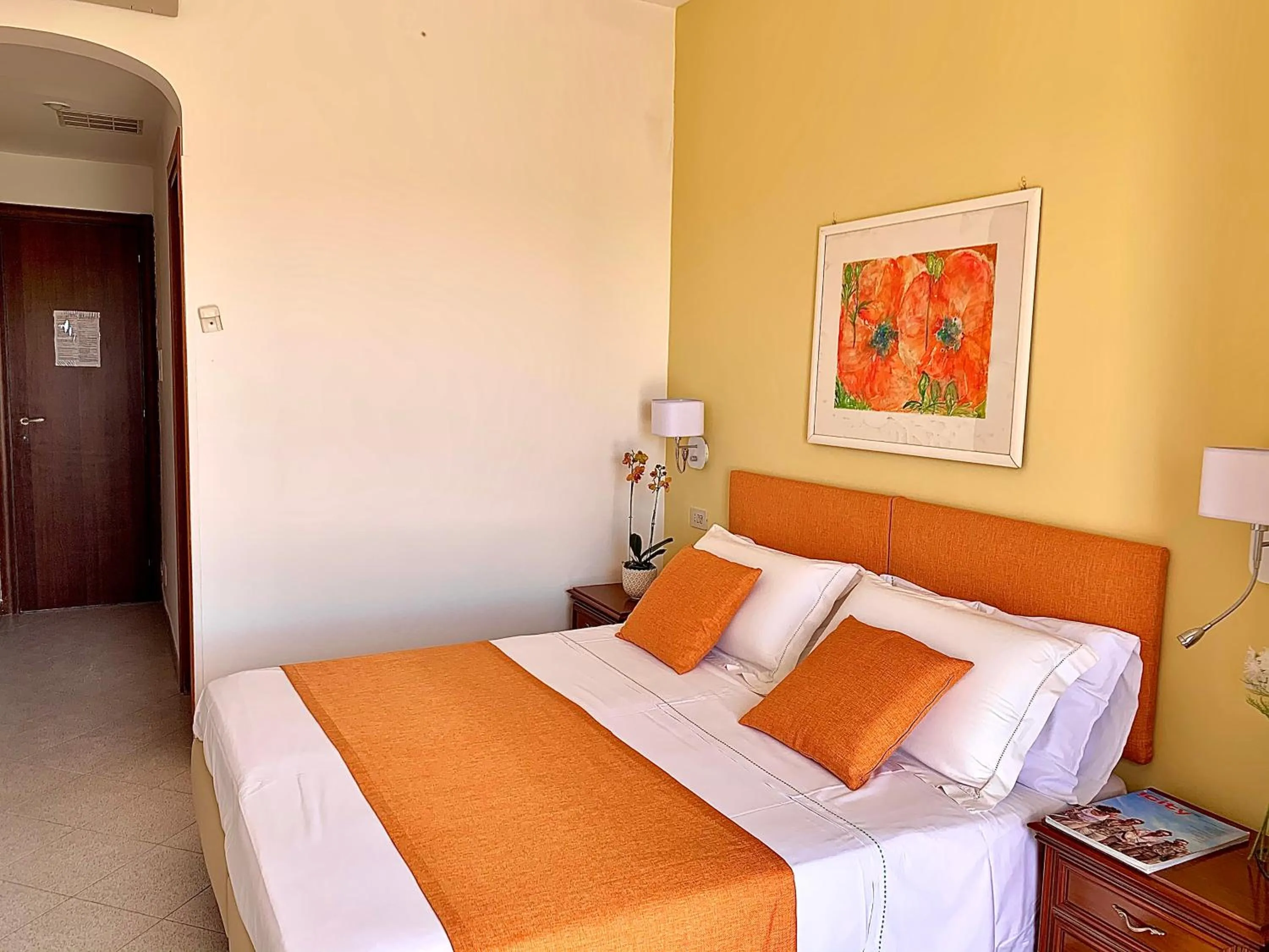 Bedroom, Bed in Resort Terme La Pergola