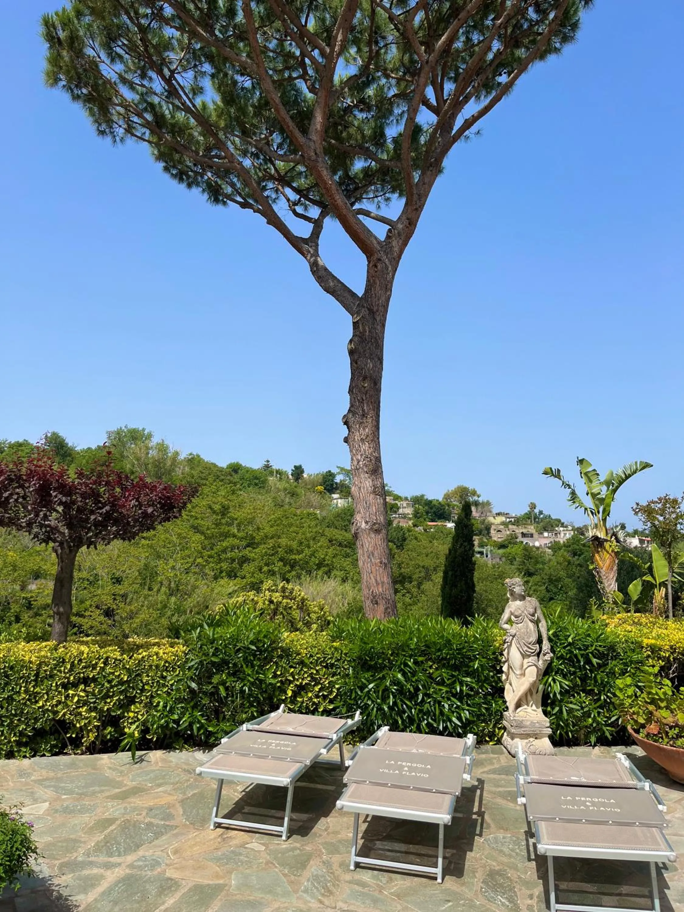 Garden view in Resort Terme La Pergola