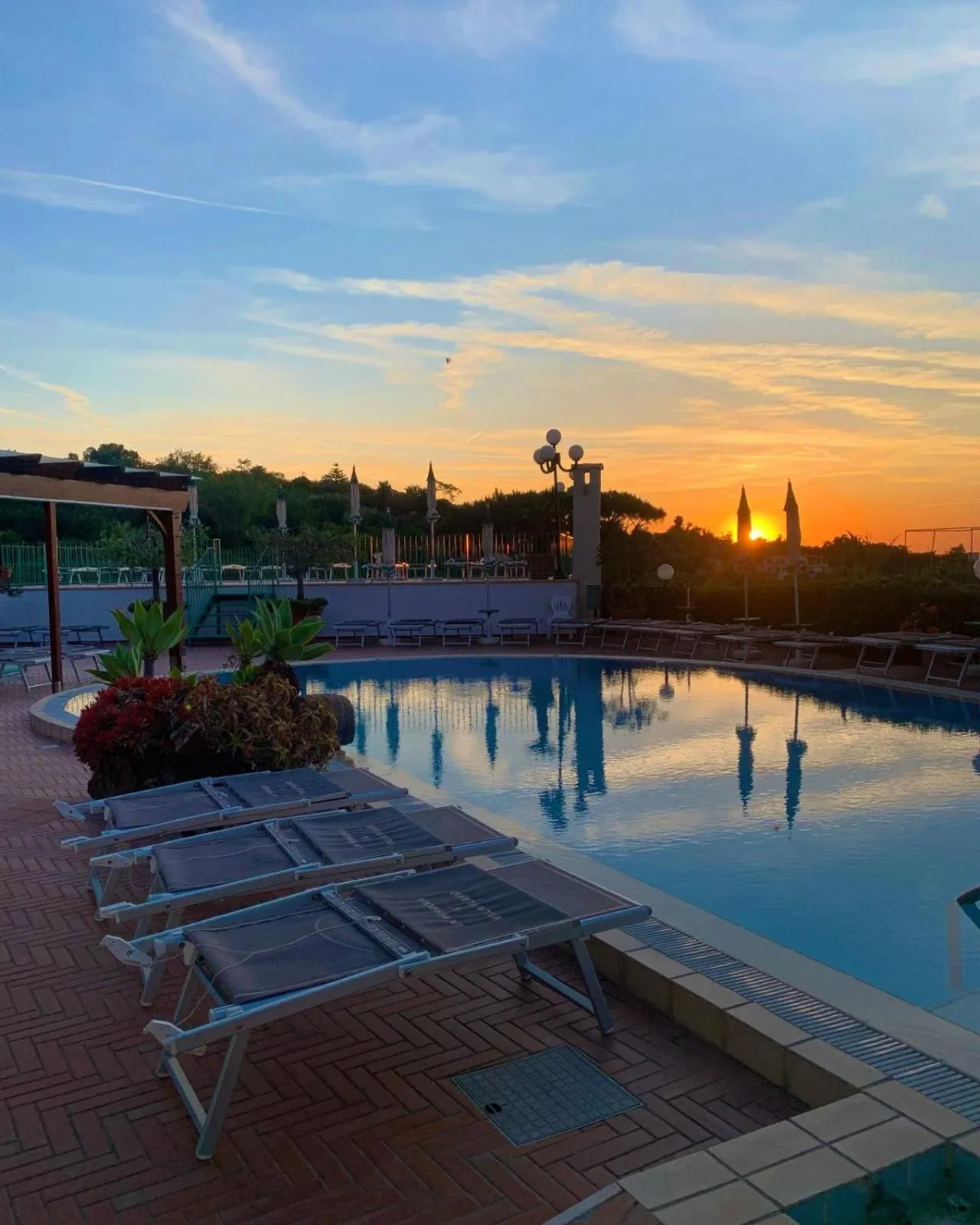 Swimming pool in Resort Terme La Pergola