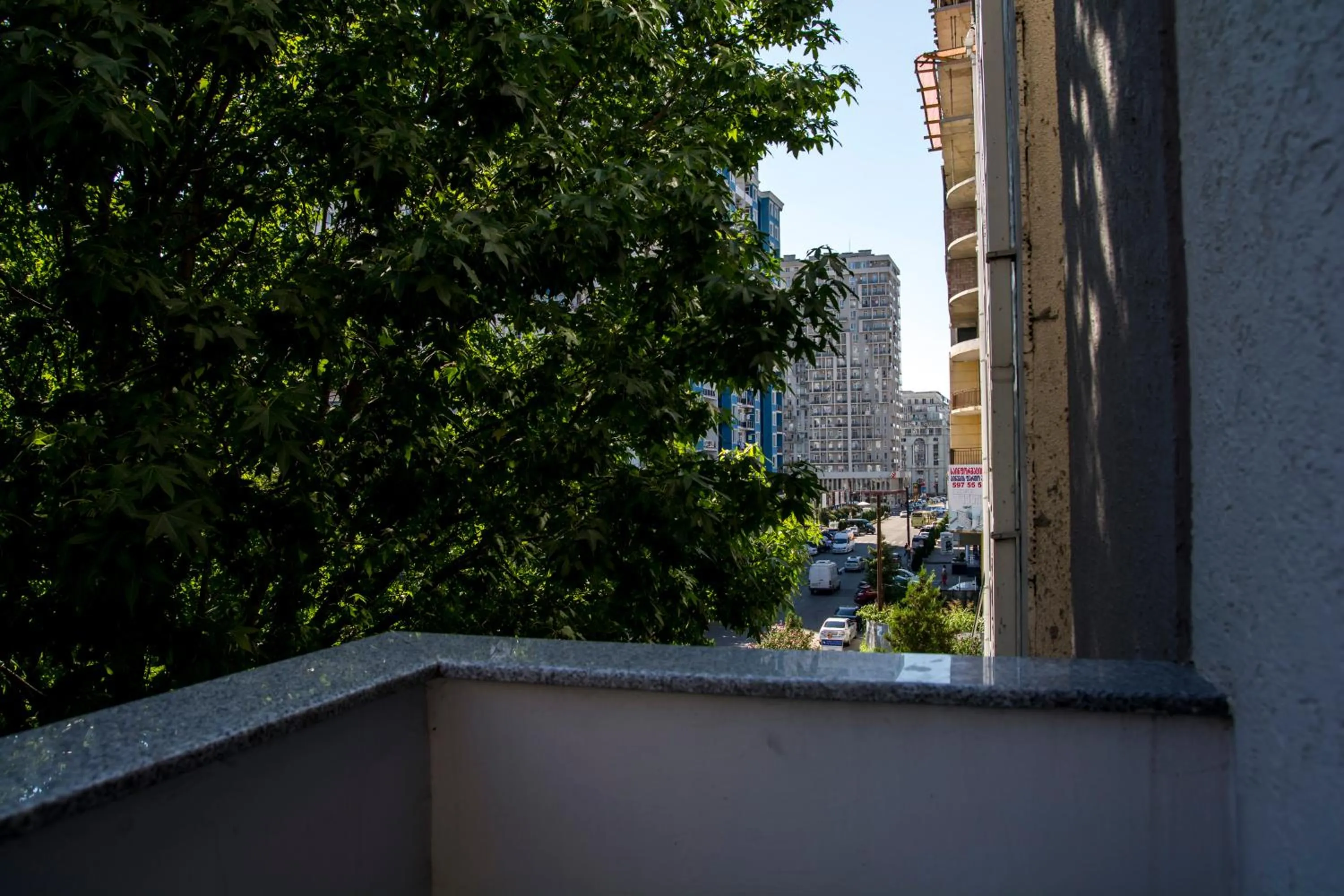 City view in Hotel Absolut