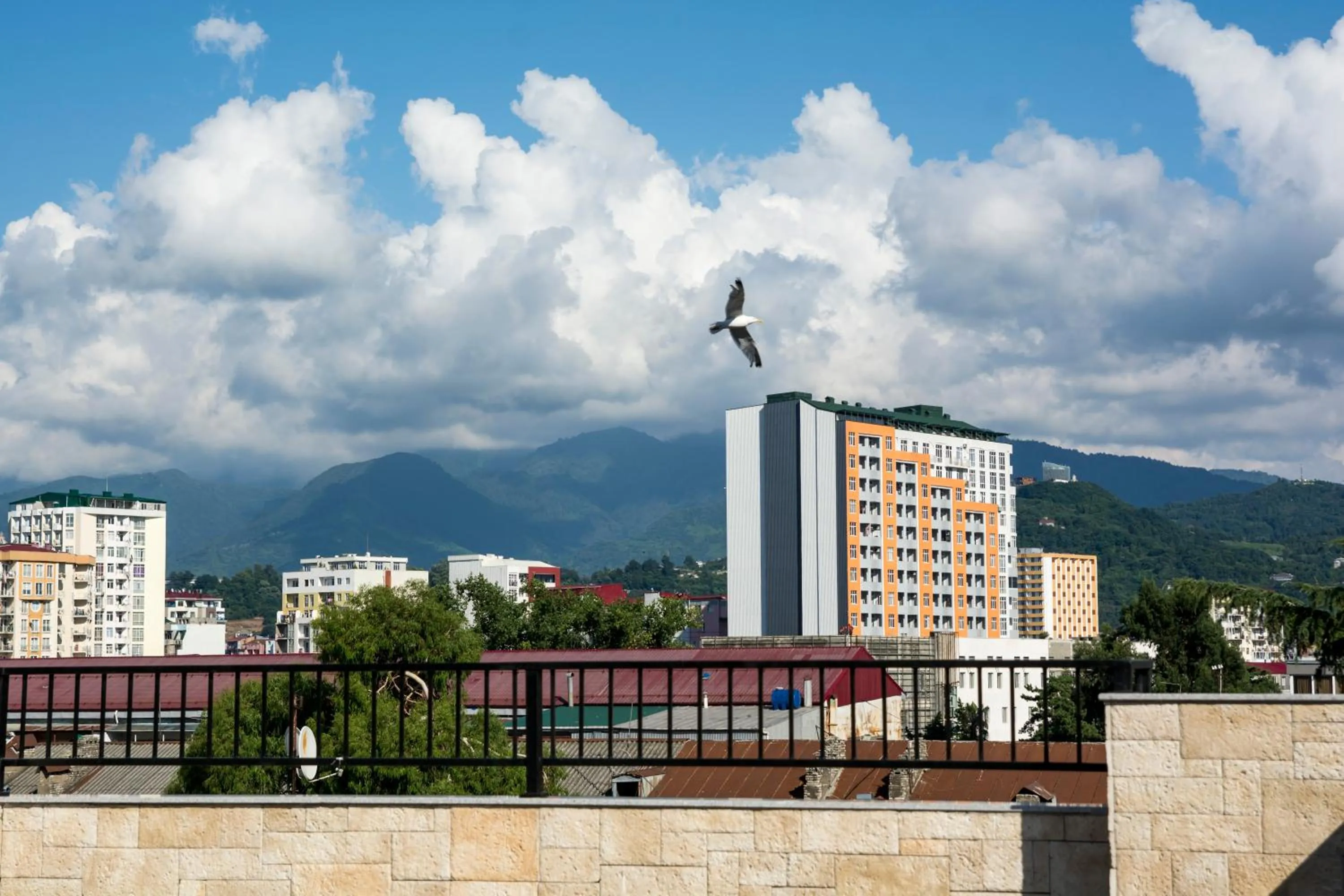 Bird's eye view in Hotel Absolut