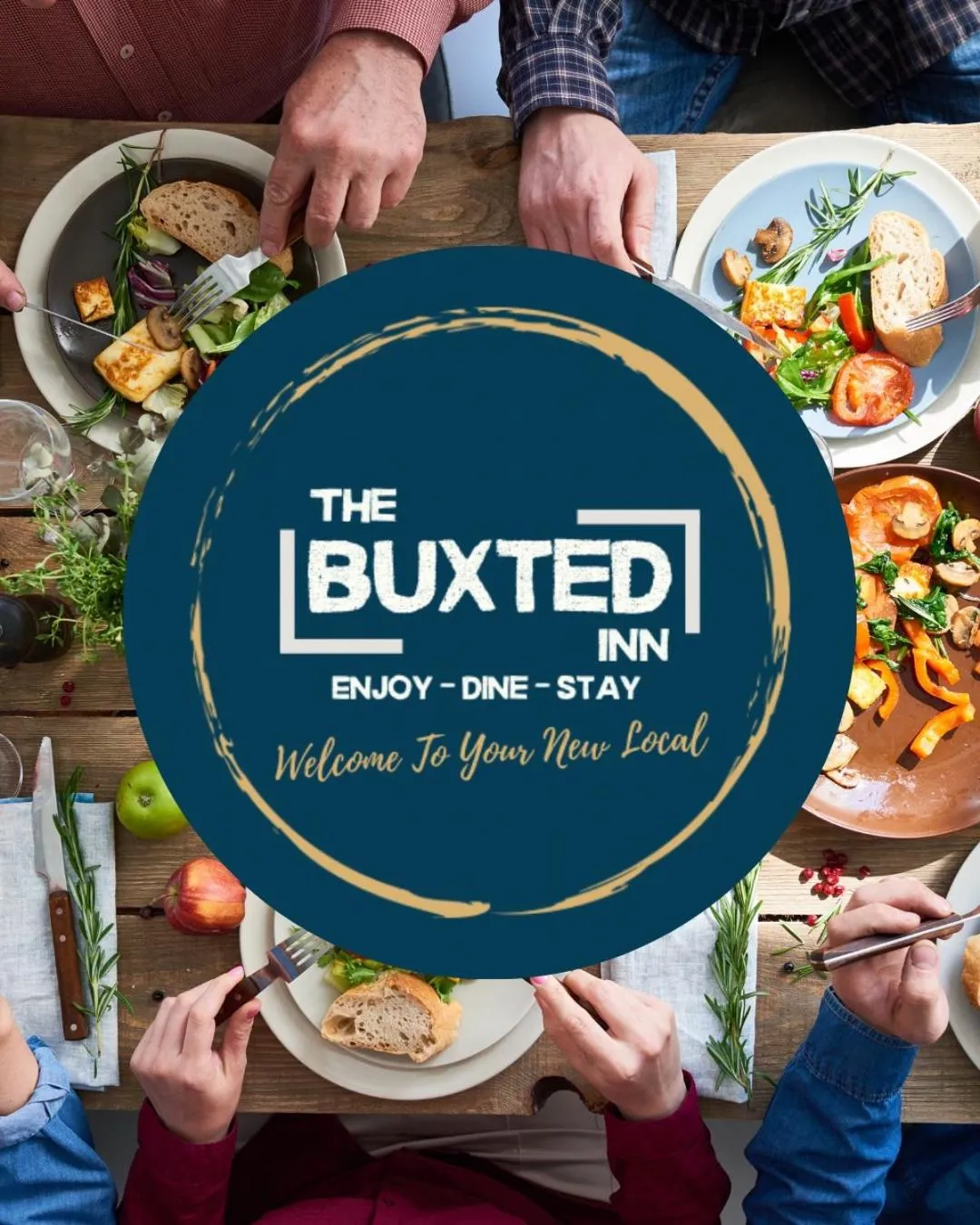 Logo/Certificate/Sign in The Buxted Inn