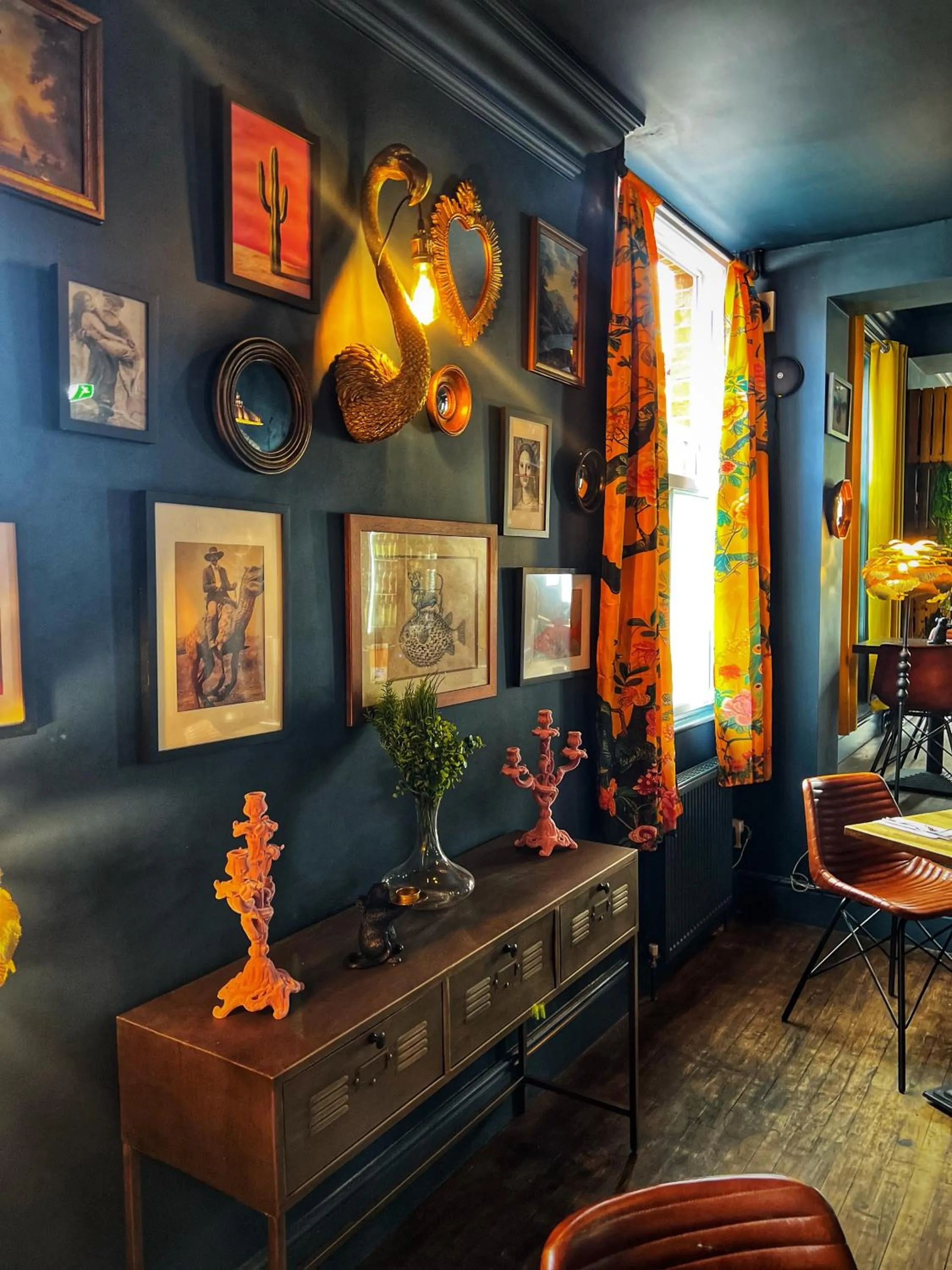 Dining area in The Buxted Inn
