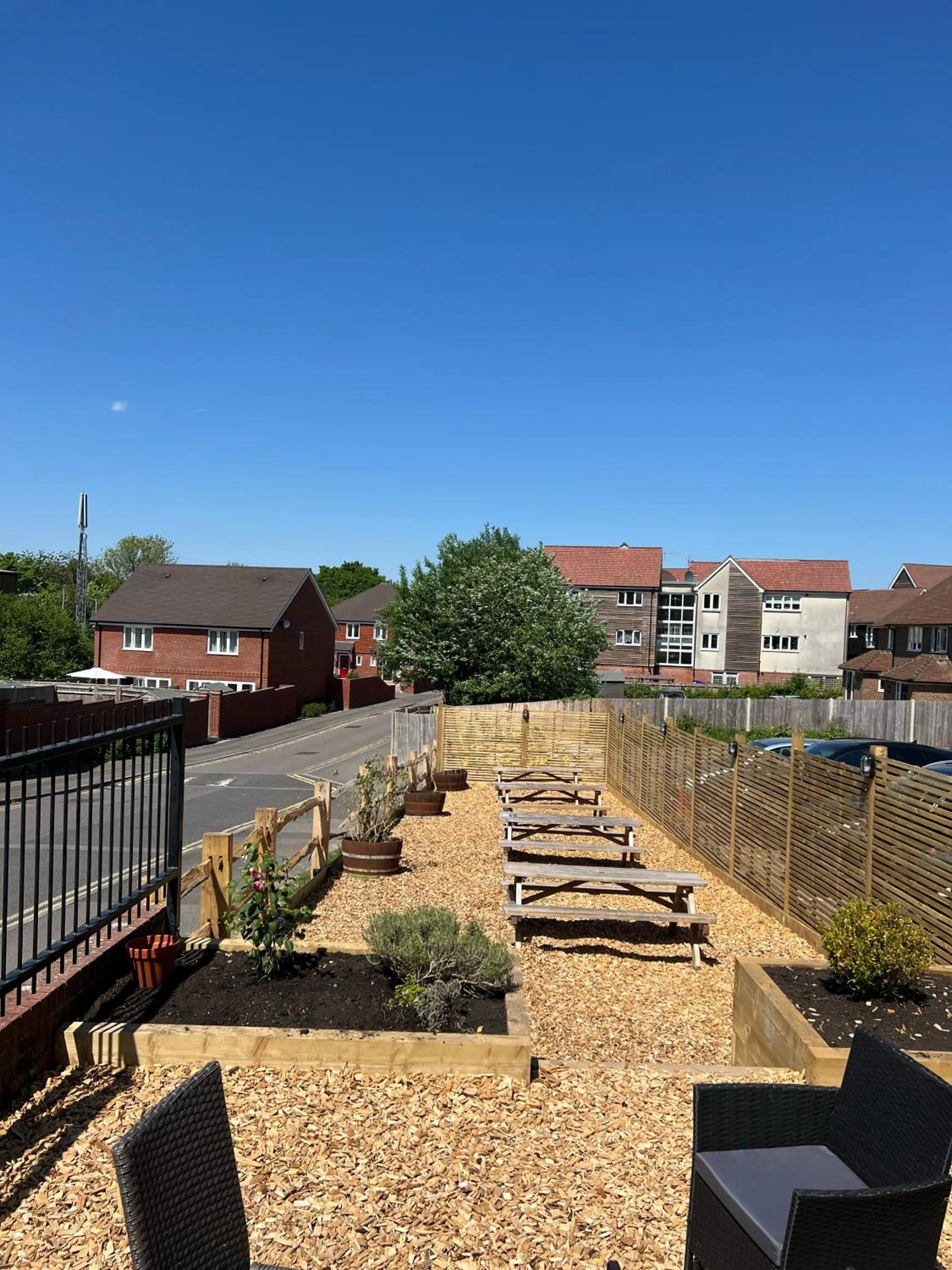 Garden in The Buxted Inn