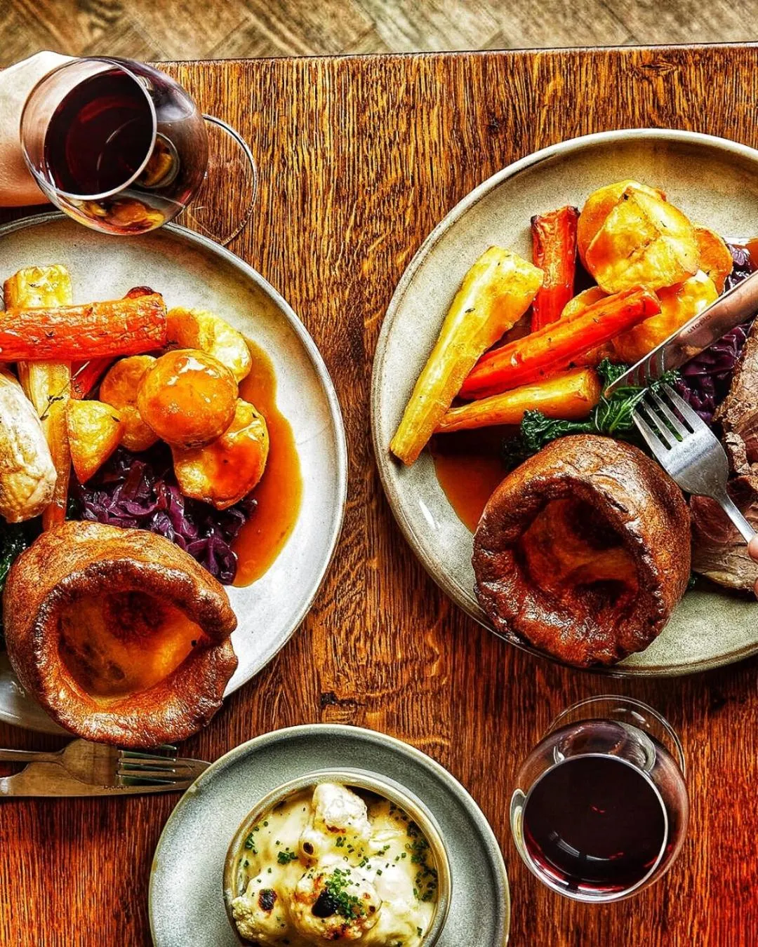 Food and drinks in The Buxted Inn