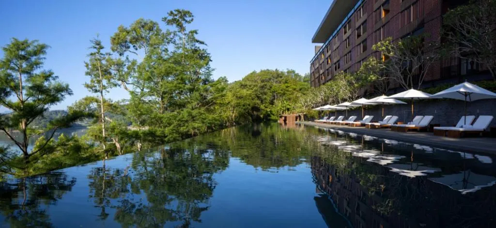 Swimming pool in The Lalu Sun Moon Lake
