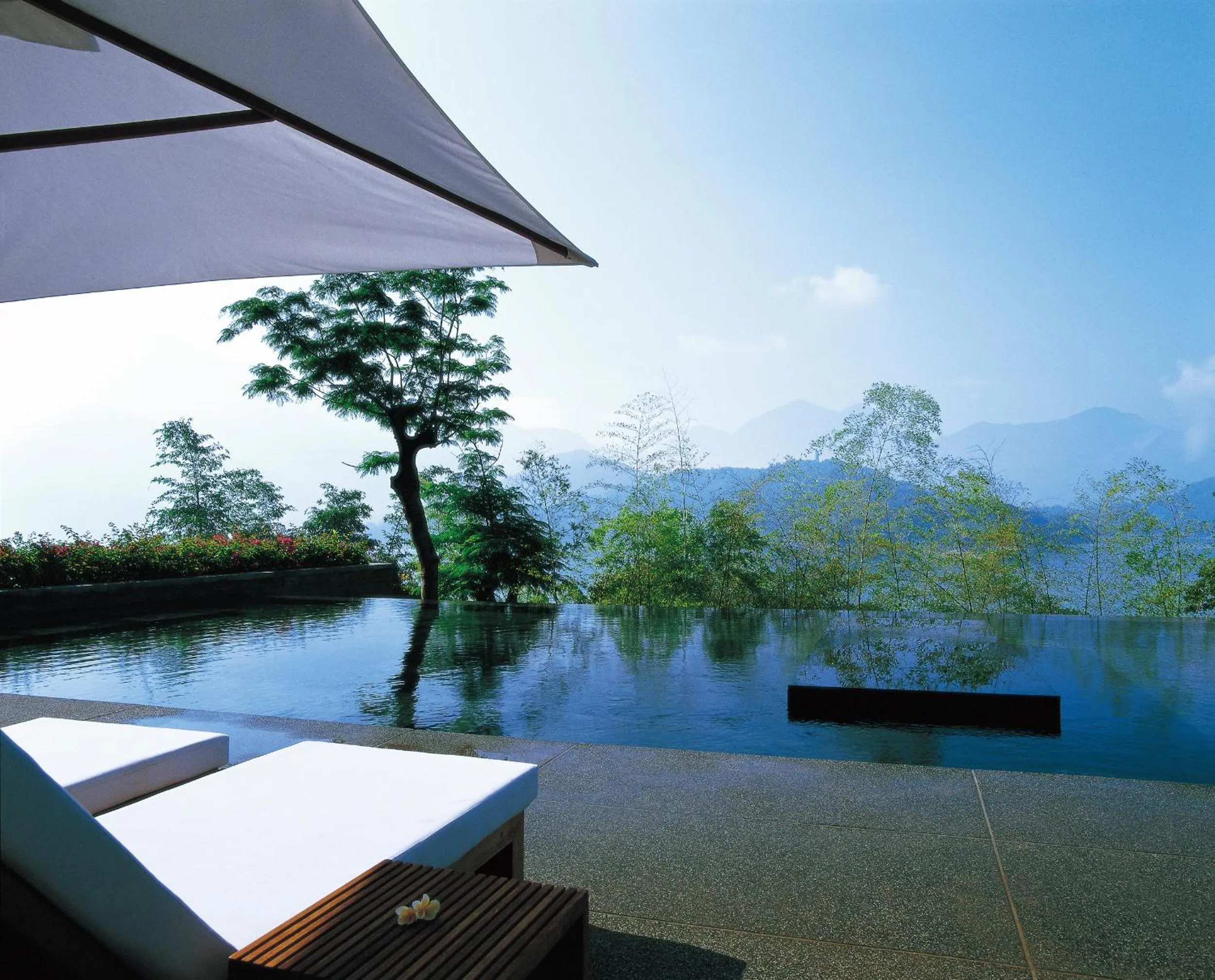 Swimming pool in The Lalu Sun Moon Lake