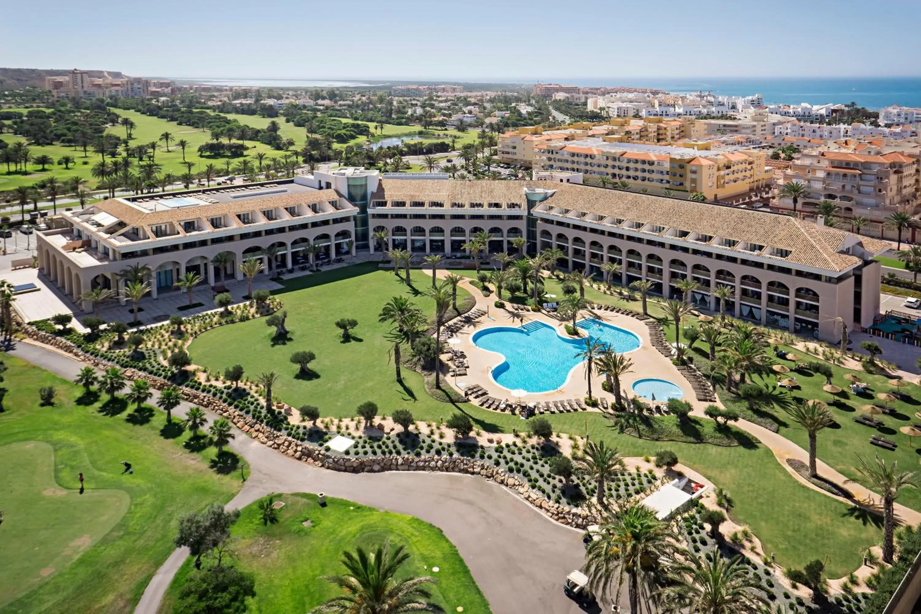 Bird's eye view in Hotel AR Golf Almerimar Bird's eye view in Hotel AR Golf Almerimar