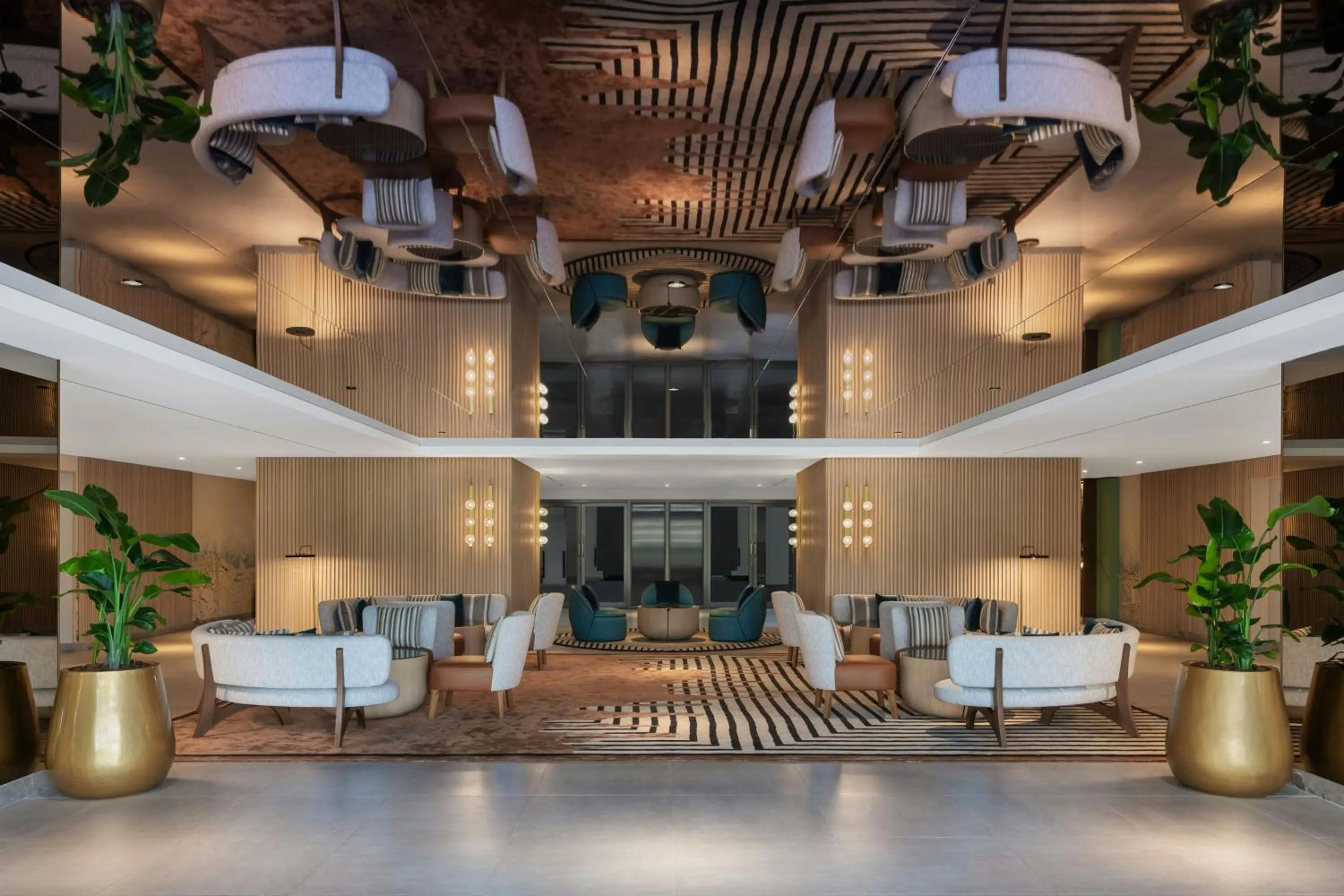 Lobby or reception in Delta Hotels by Marriott Dubai Investment Park