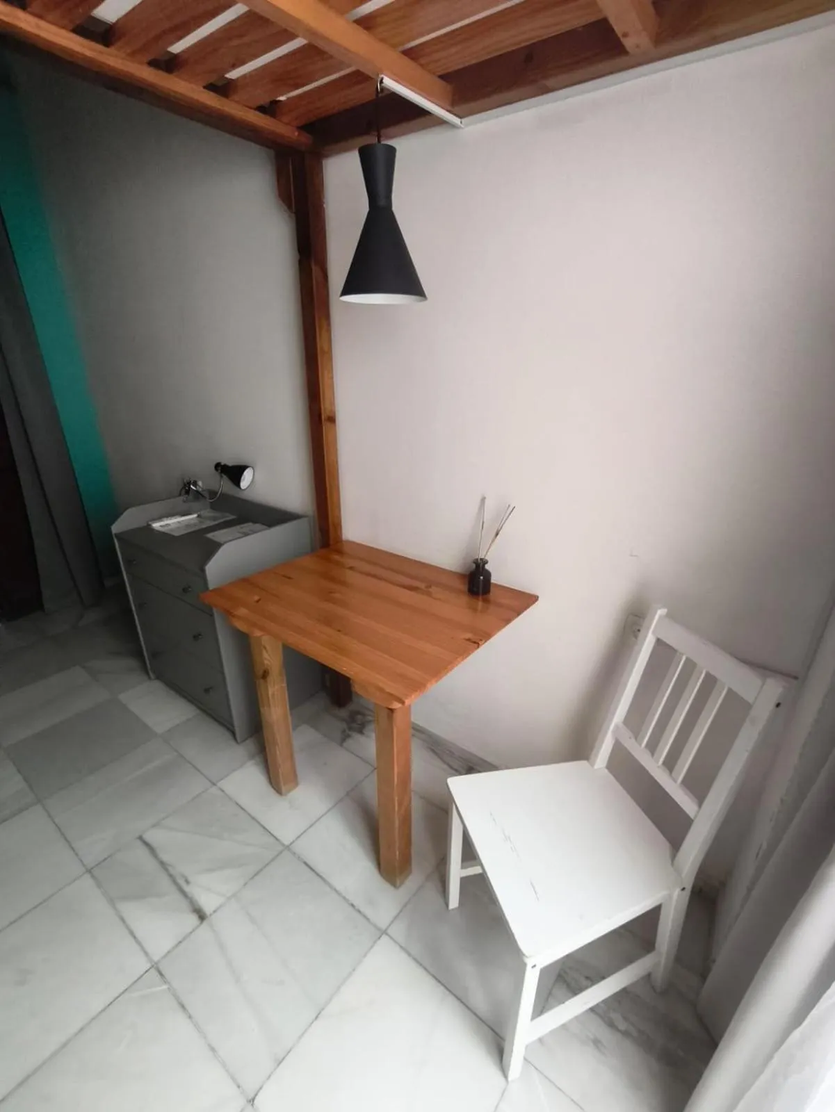 Seating area in Casa Caracol