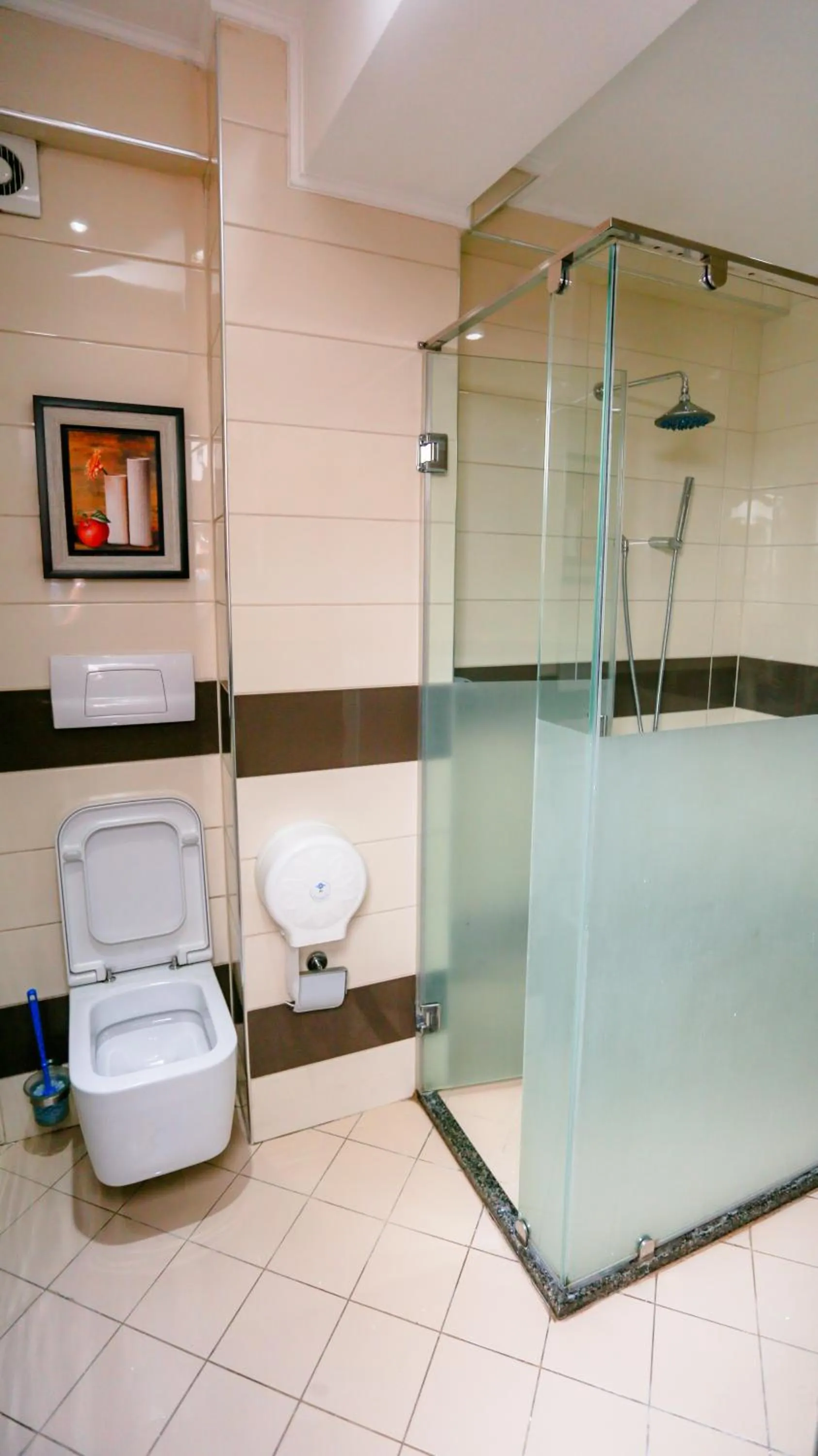 Shower in Hotel Town House