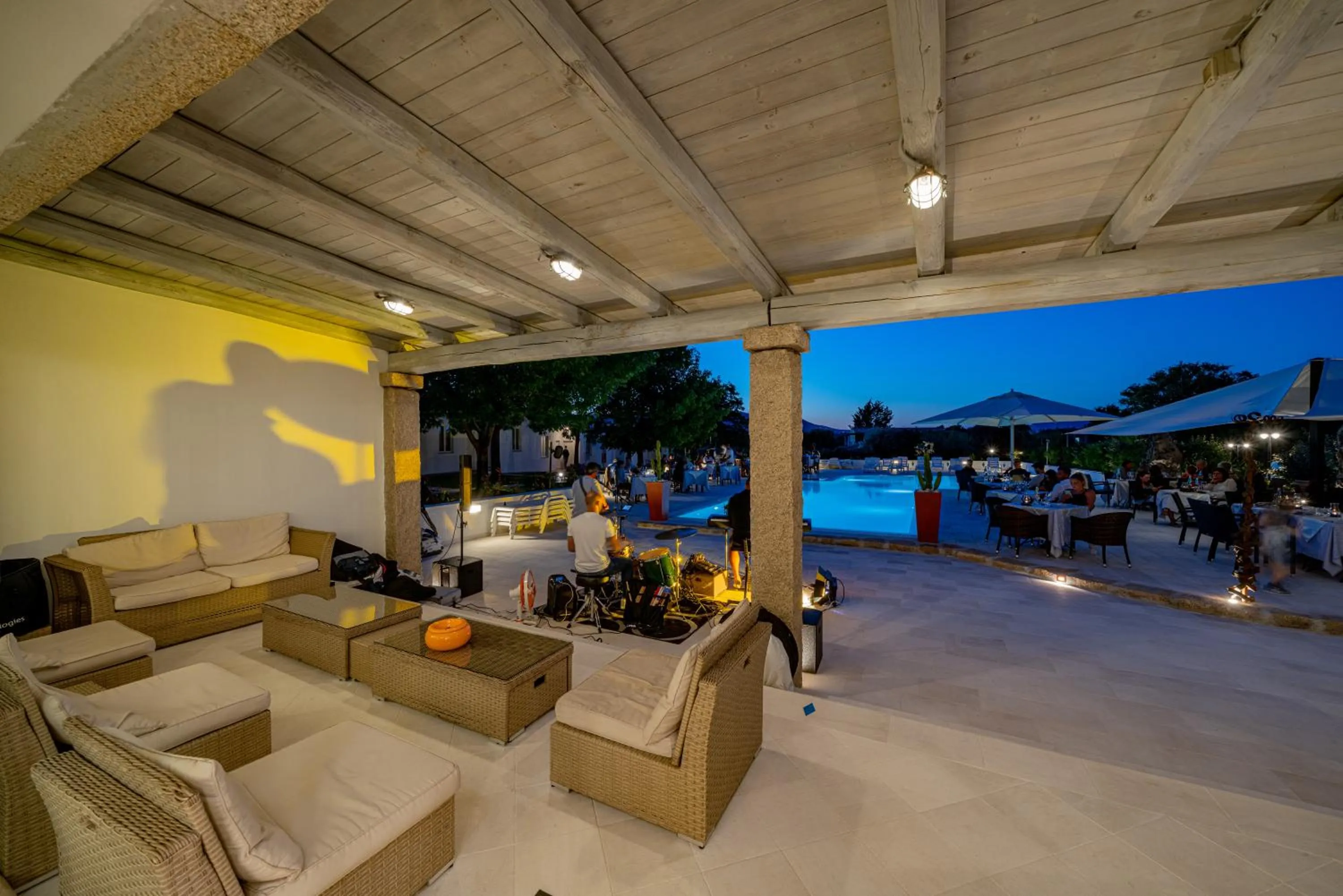 Lounge or bar in Hotel Le Mimose