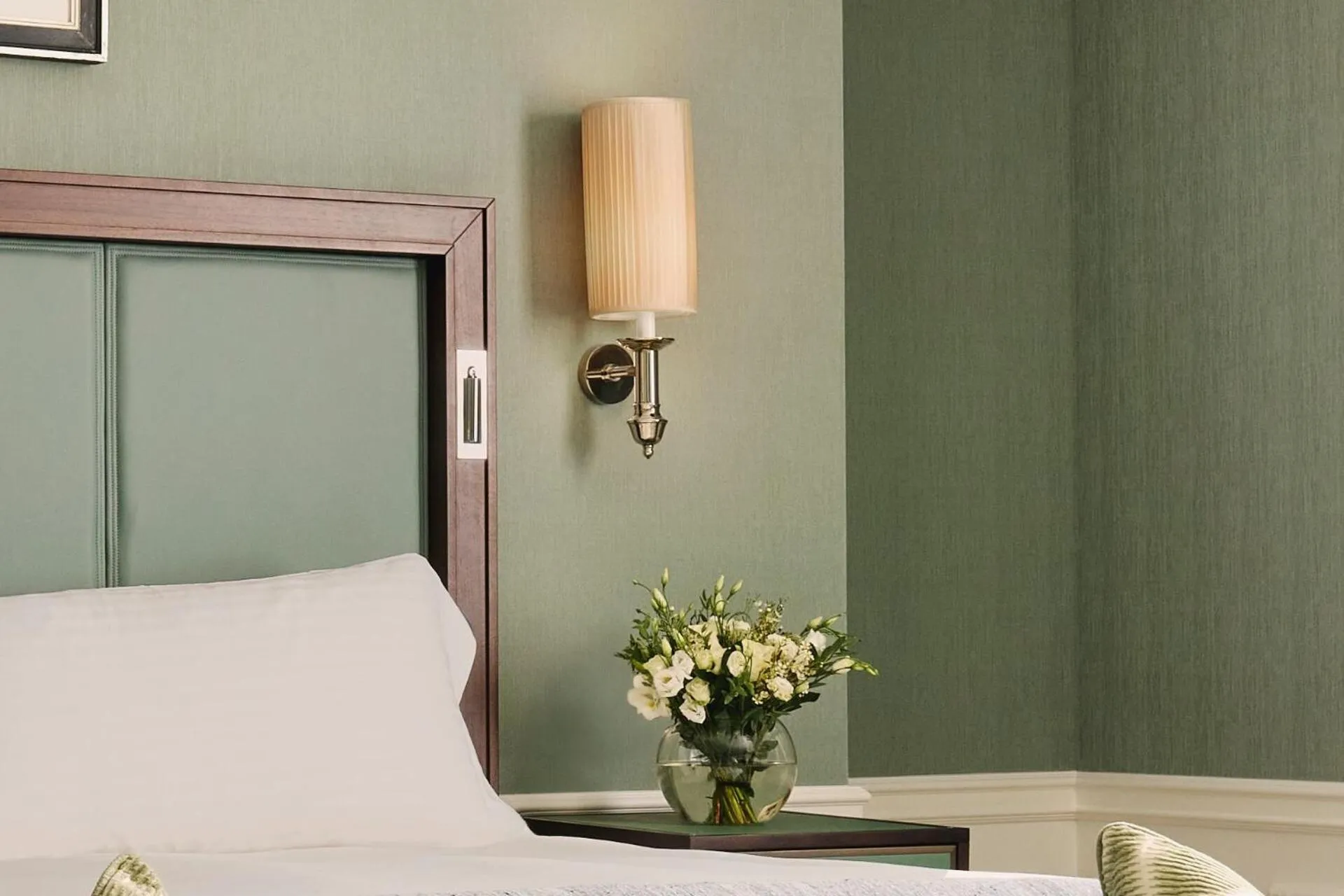 View (from property/room), Bed in The Connaught, Maybourne