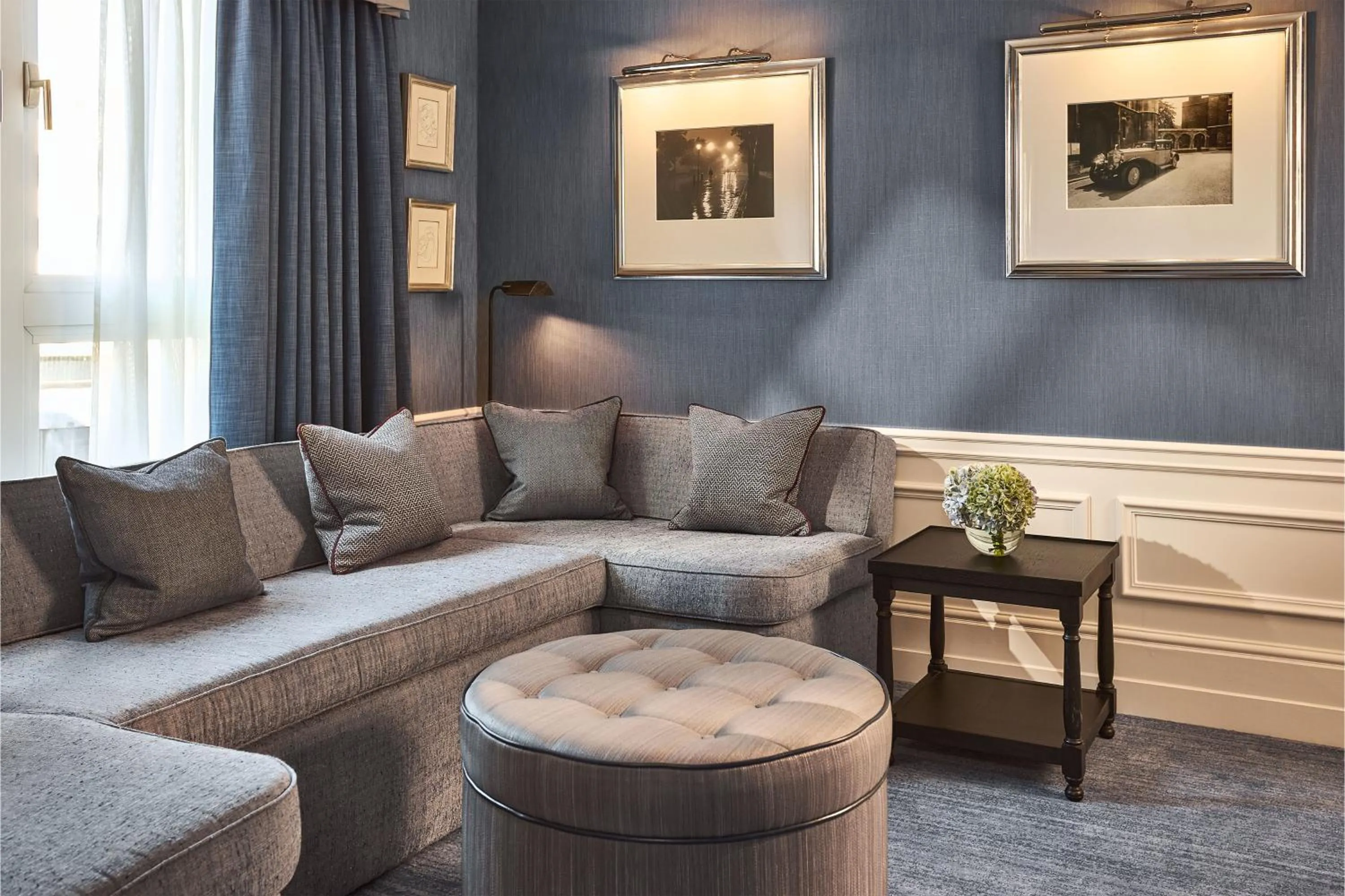 Living room in The Connaught, Maybourne