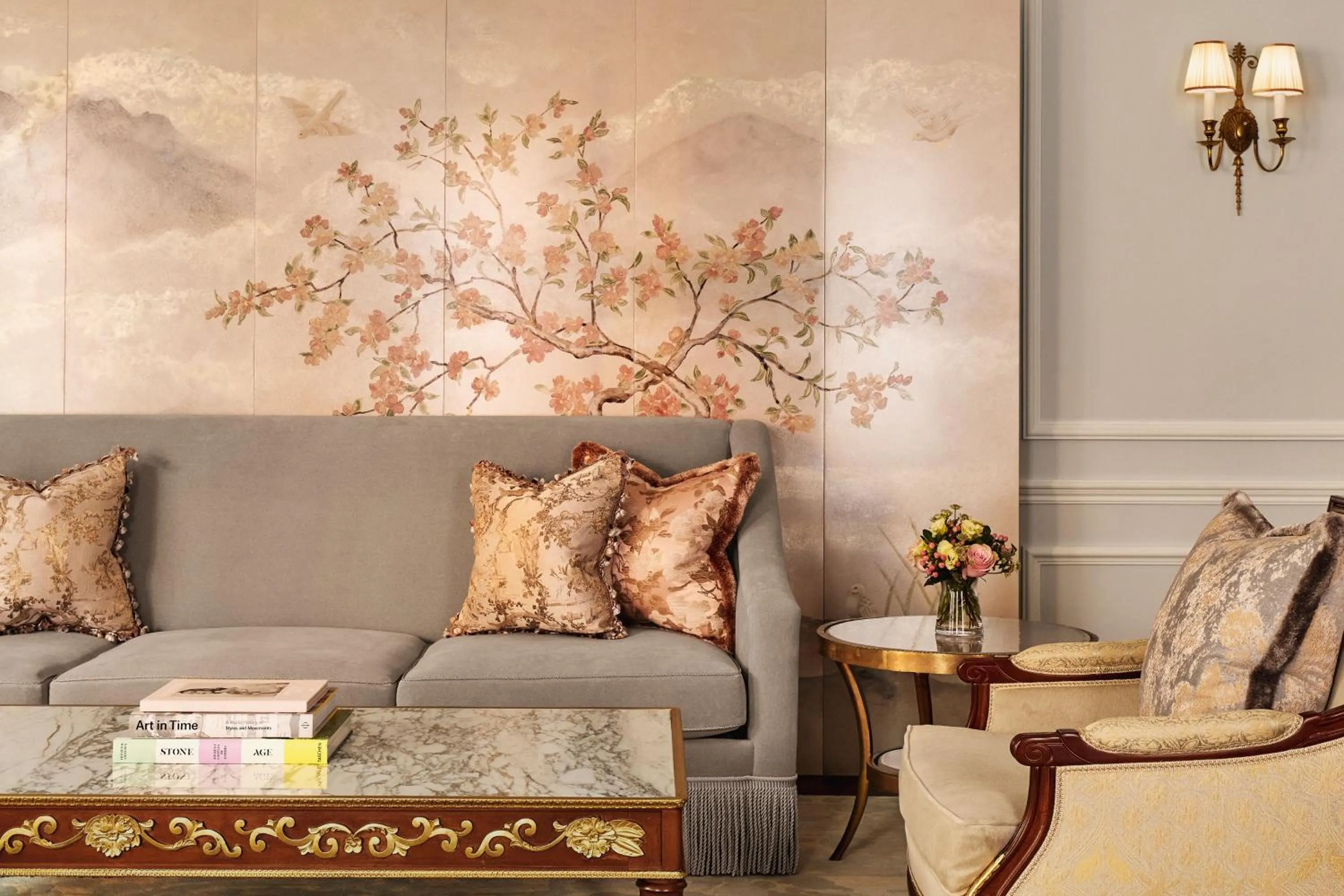 Living room in Claridge's, Maybourne