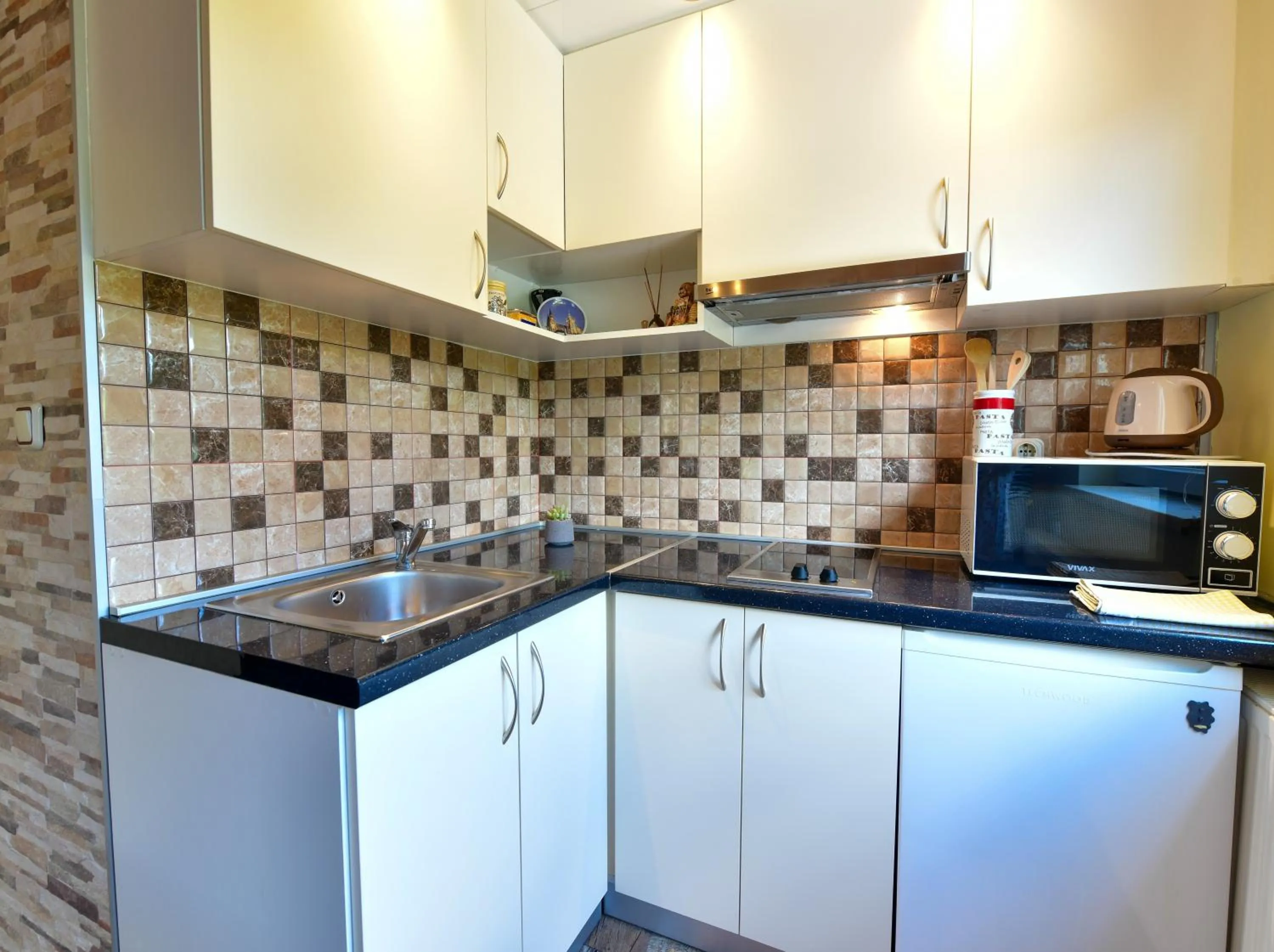 Kitchen or kitchenette in Apartments Marija