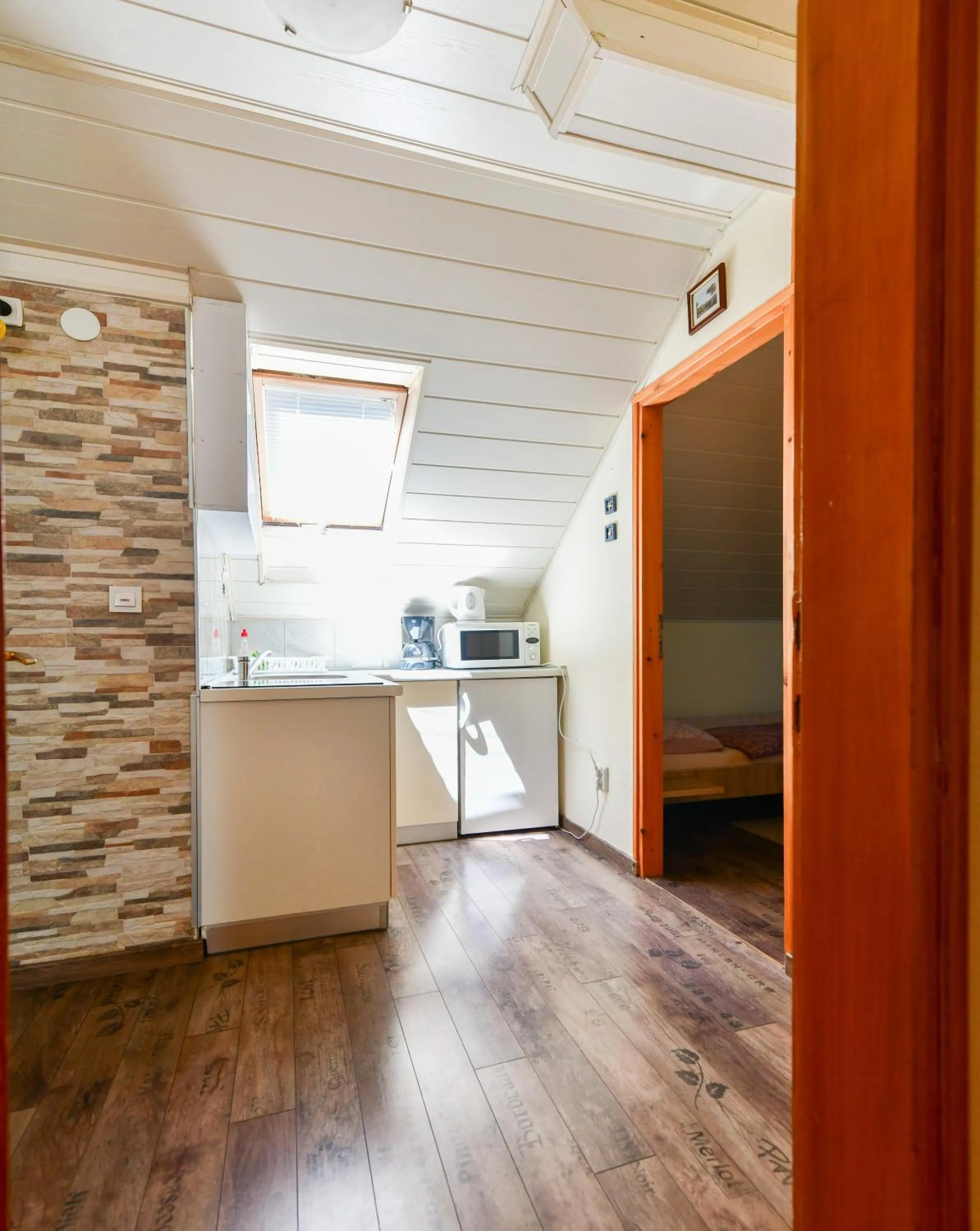 Kitchen or kitchenette in Apartments Marija