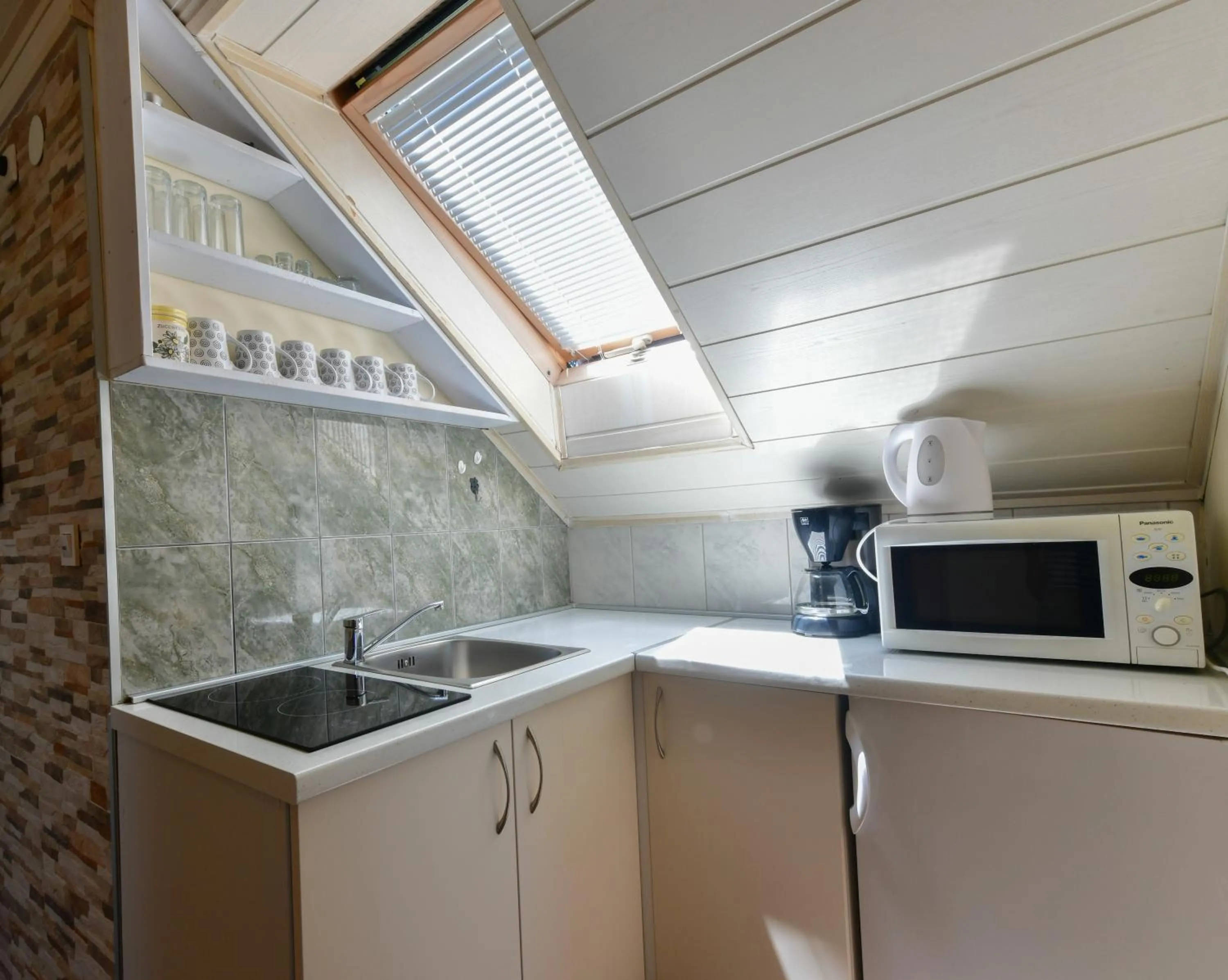 Kitchen or kitchenette in Apartments Marija