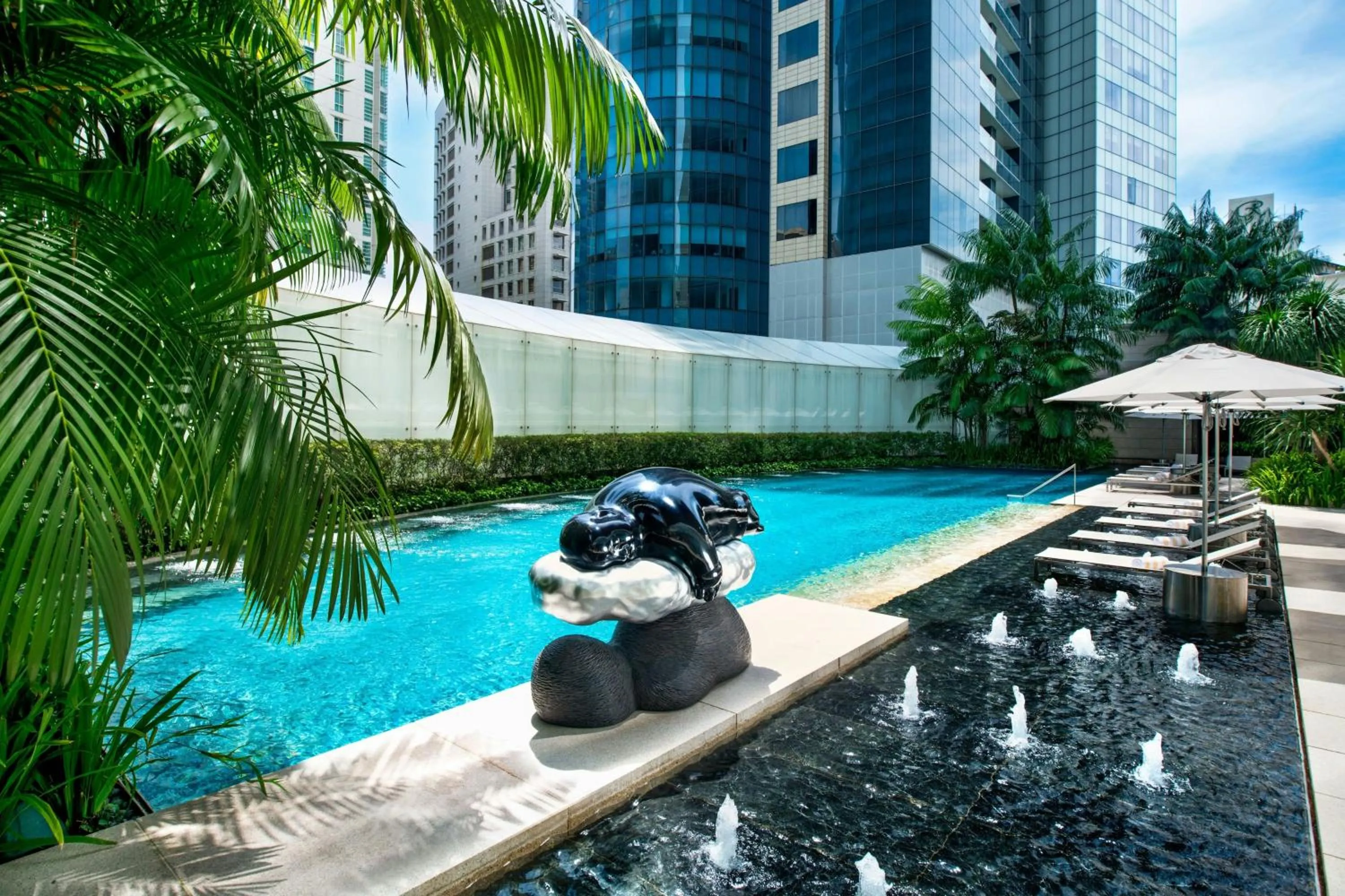 Swimming pool in The St Regis Singapore