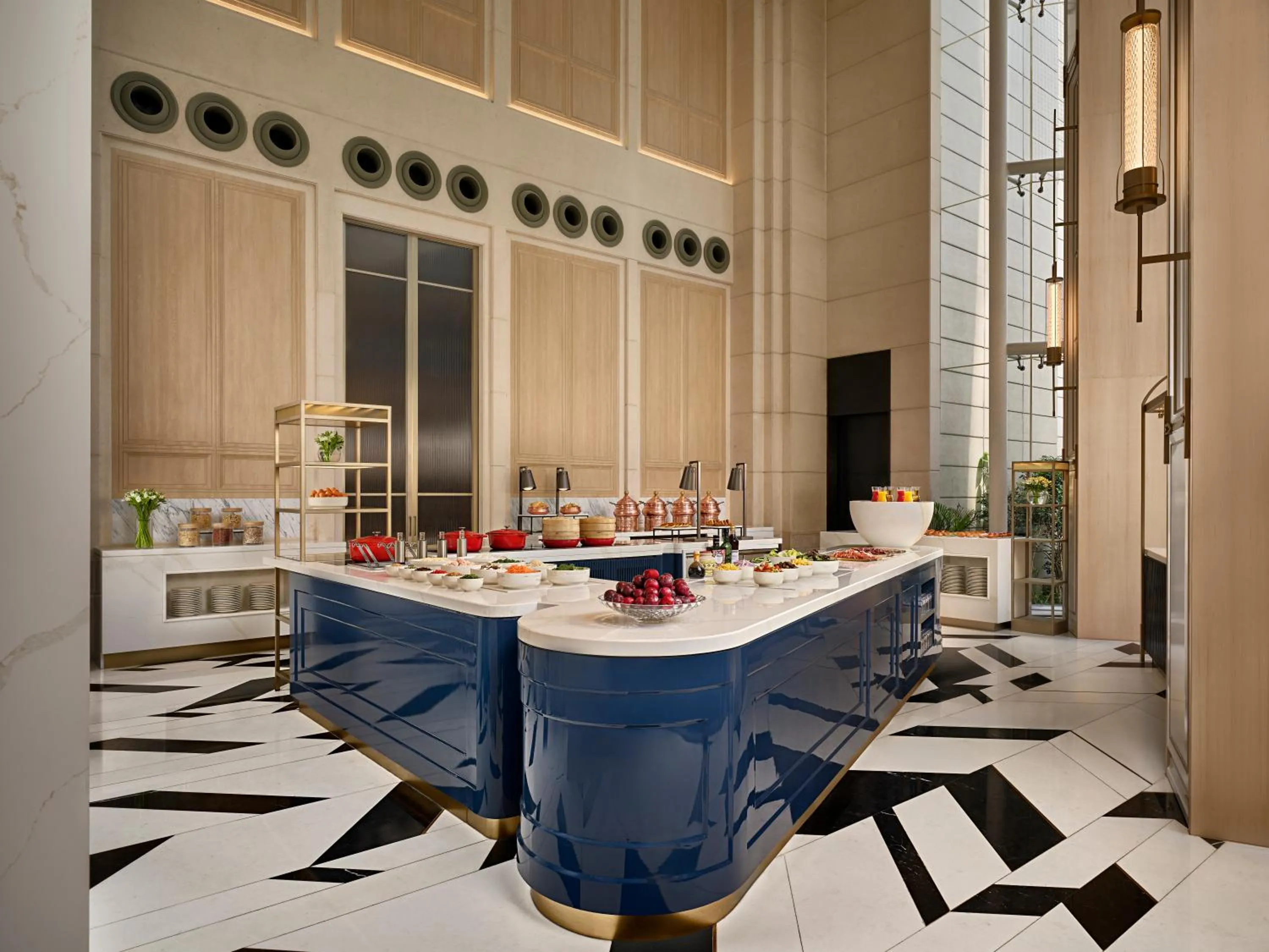 Buffet breakfast in The St Regis Singapore