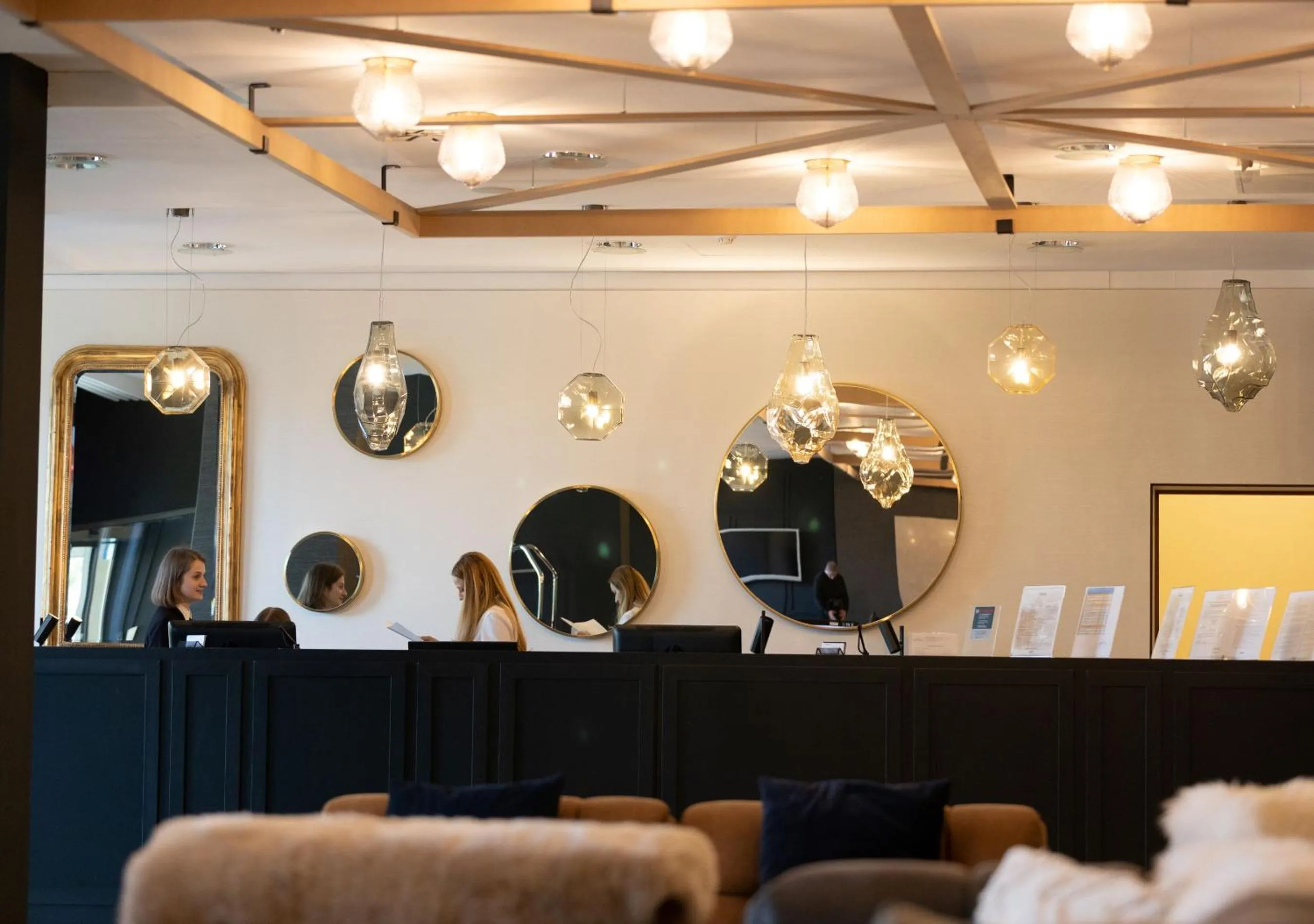 Lobby or reception in Hotel Trakošćan