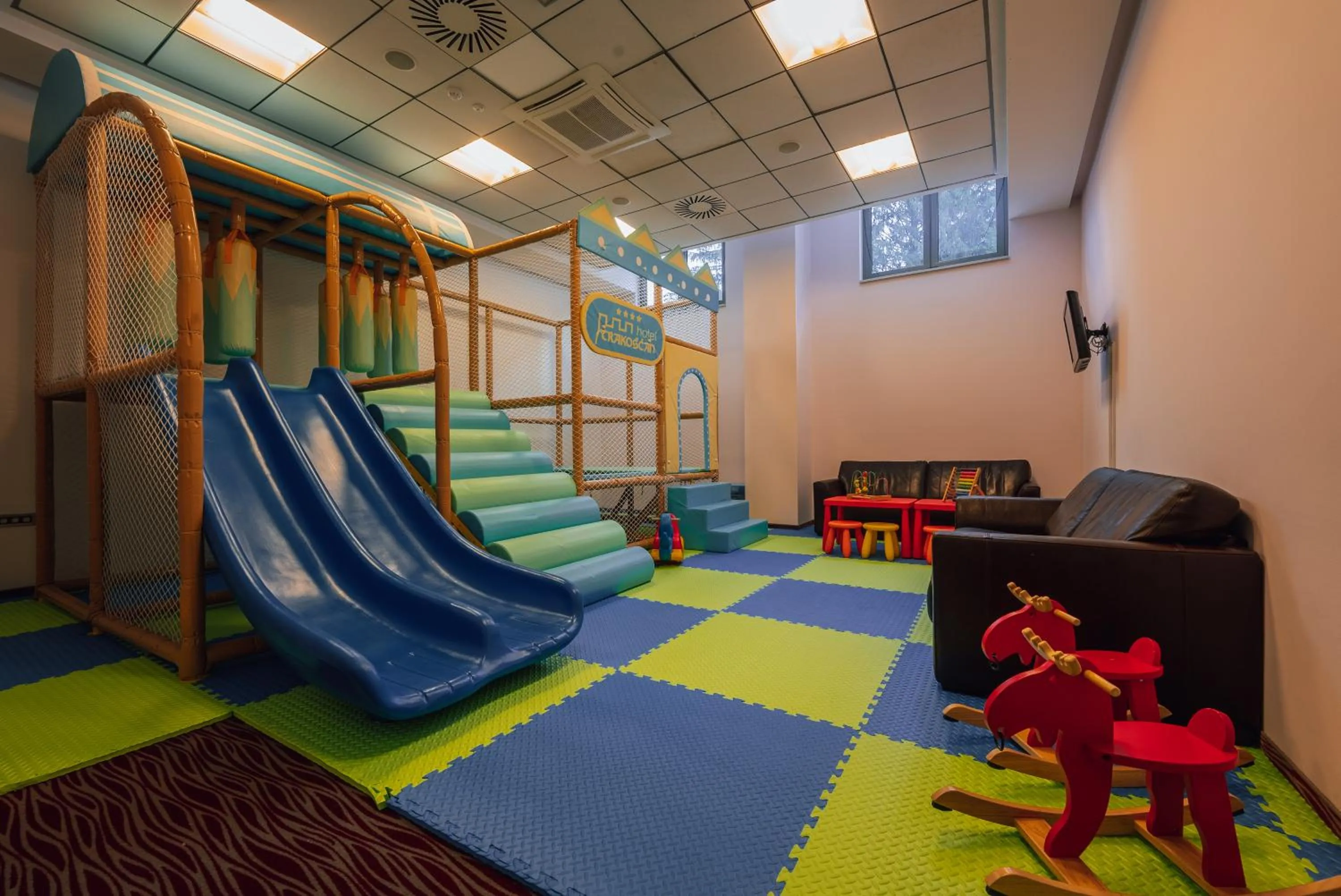 Children play ground in Hotel Trakošćan