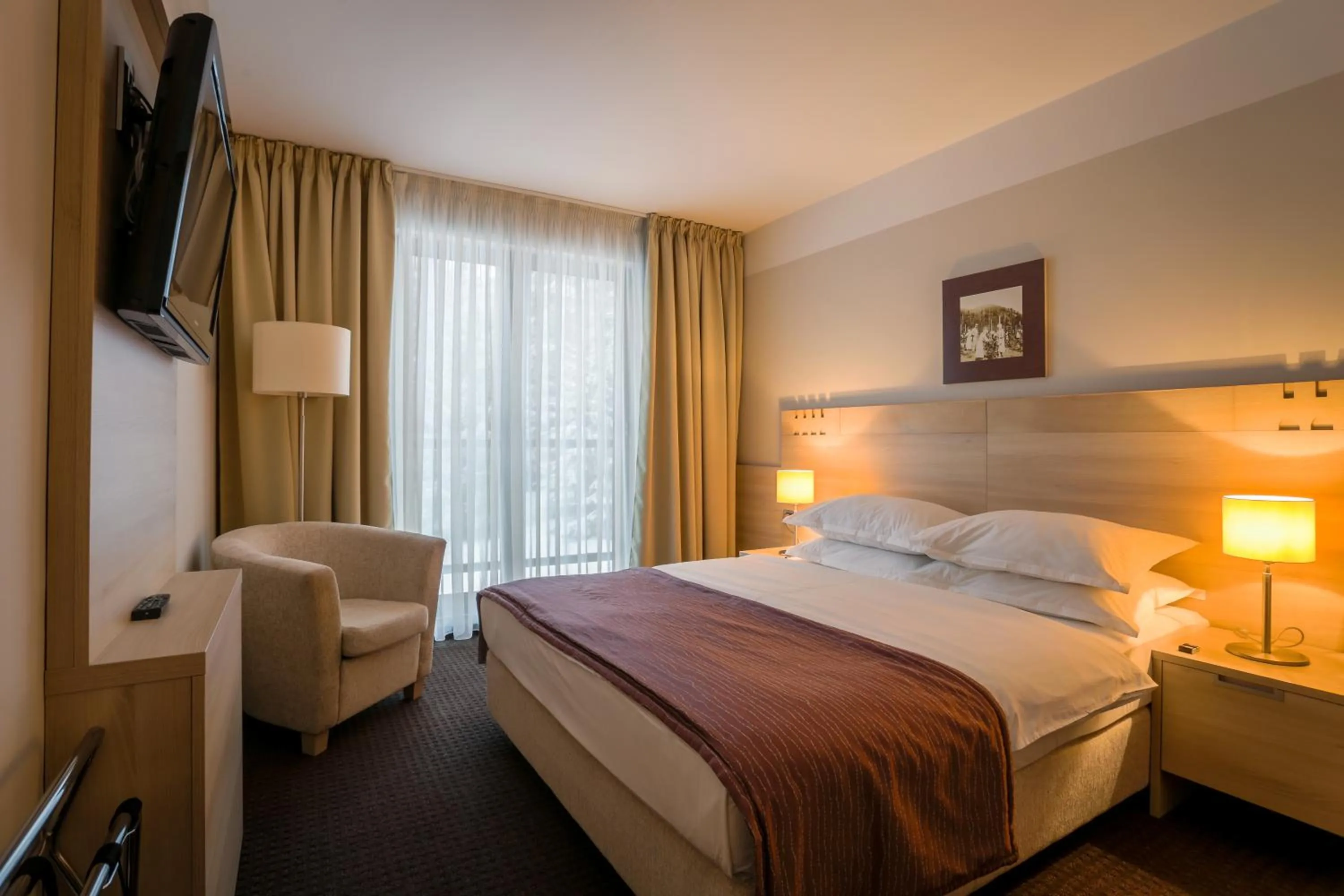 Photo of the whole room, Bed in Hotel Trakošćan