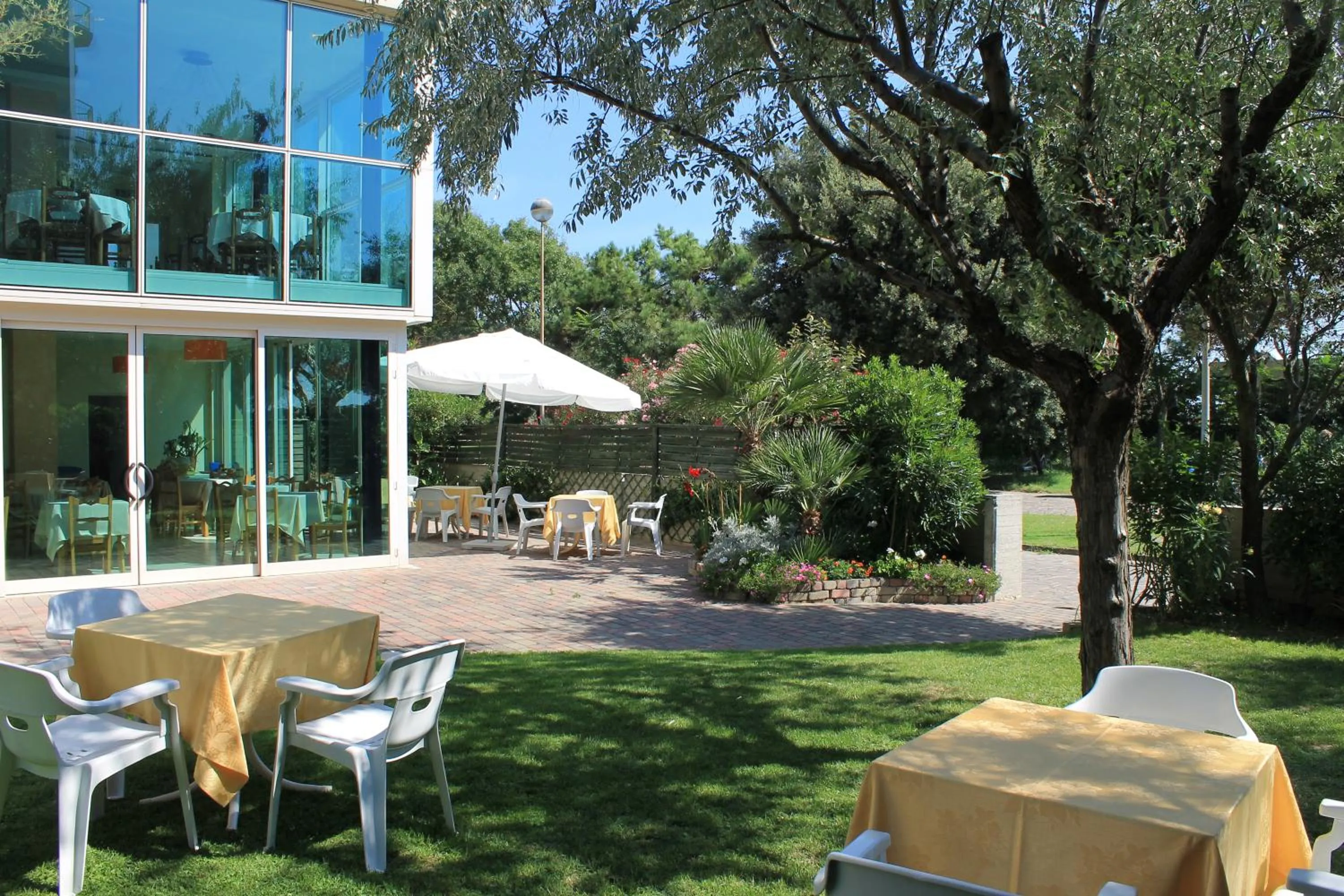 Garden in Hotel Astor B&B