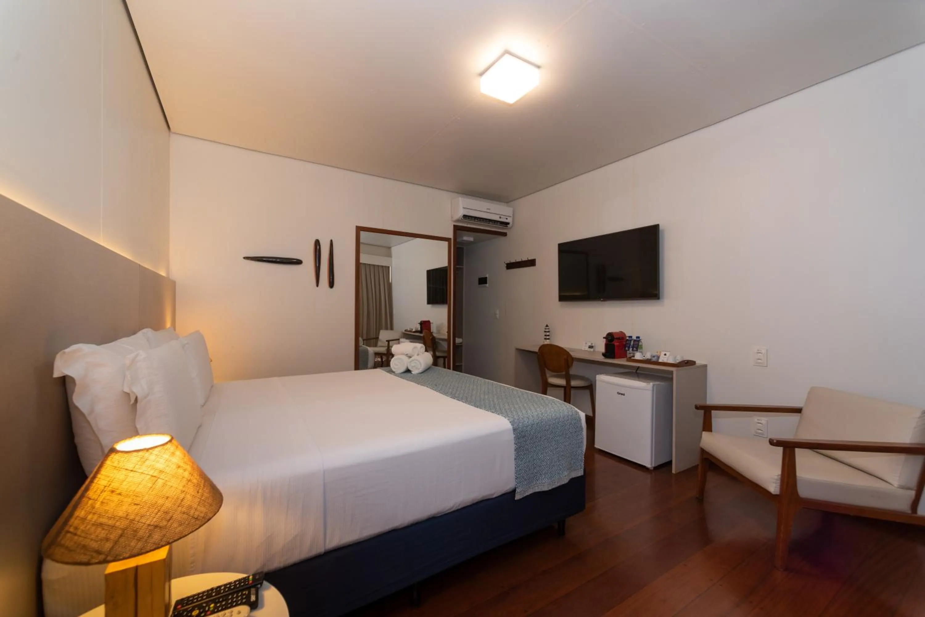 Bed in Pousada Lua Bela