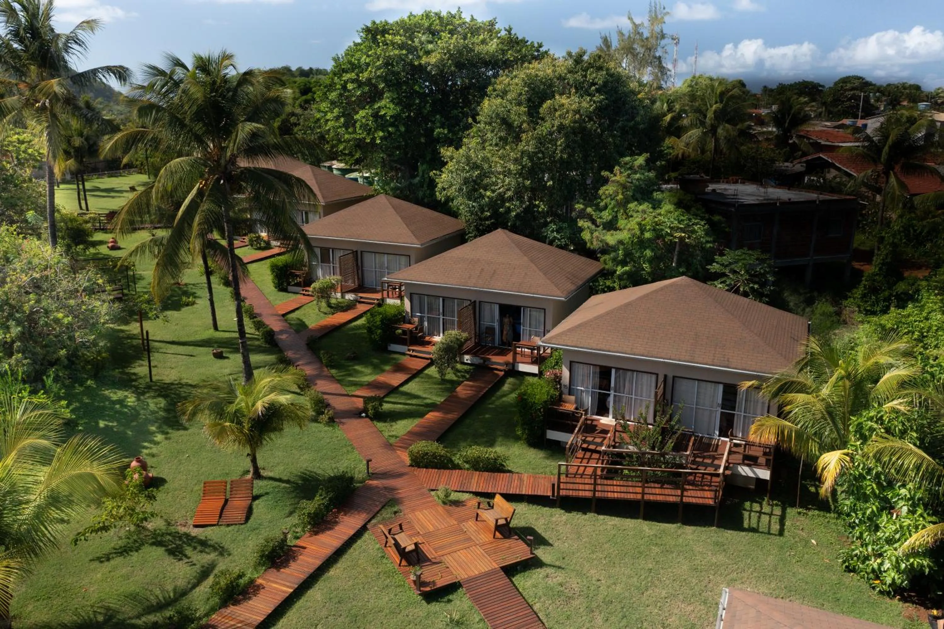 Bird's eye view in Pousada Lua Bela