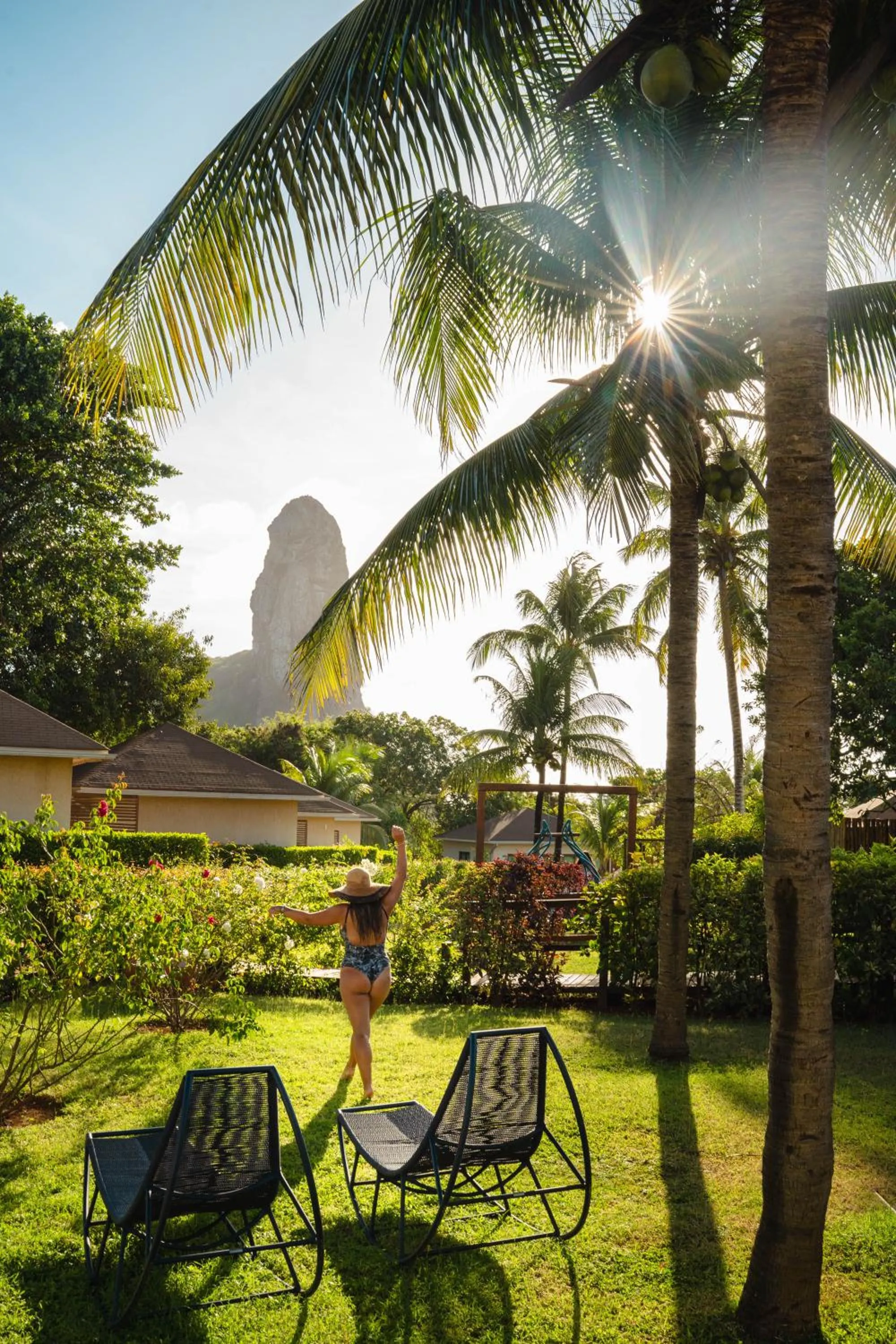 Garden in Pousada Lua Bela