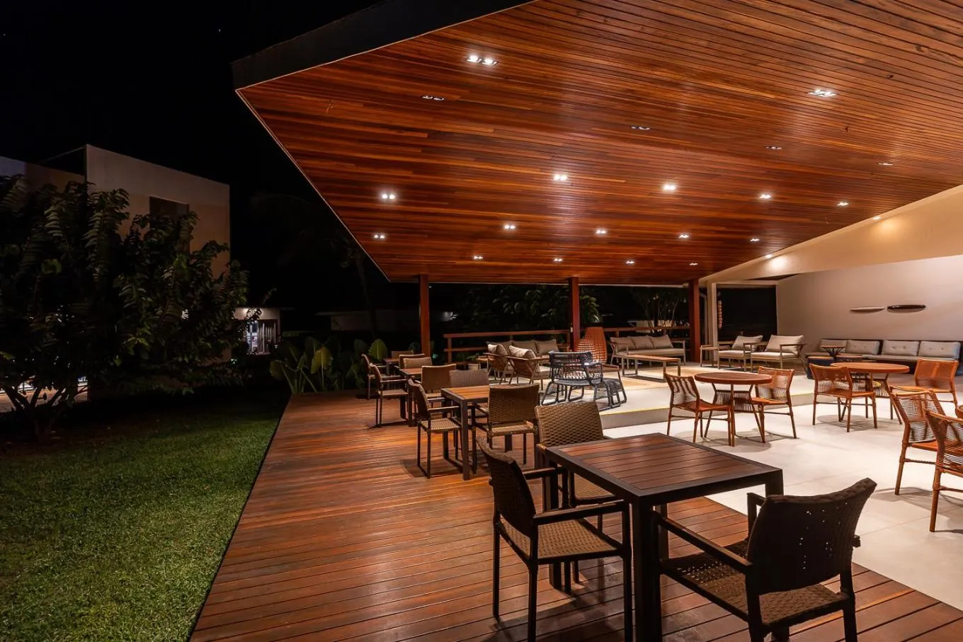 Balcony/Terrace in Pousada Lua Bela