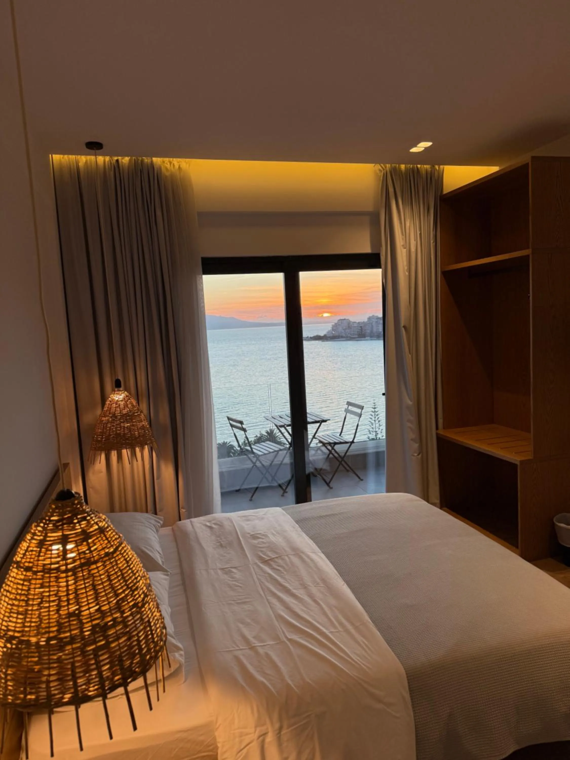 Bed in Kanes Bohemian Boutique Hotel