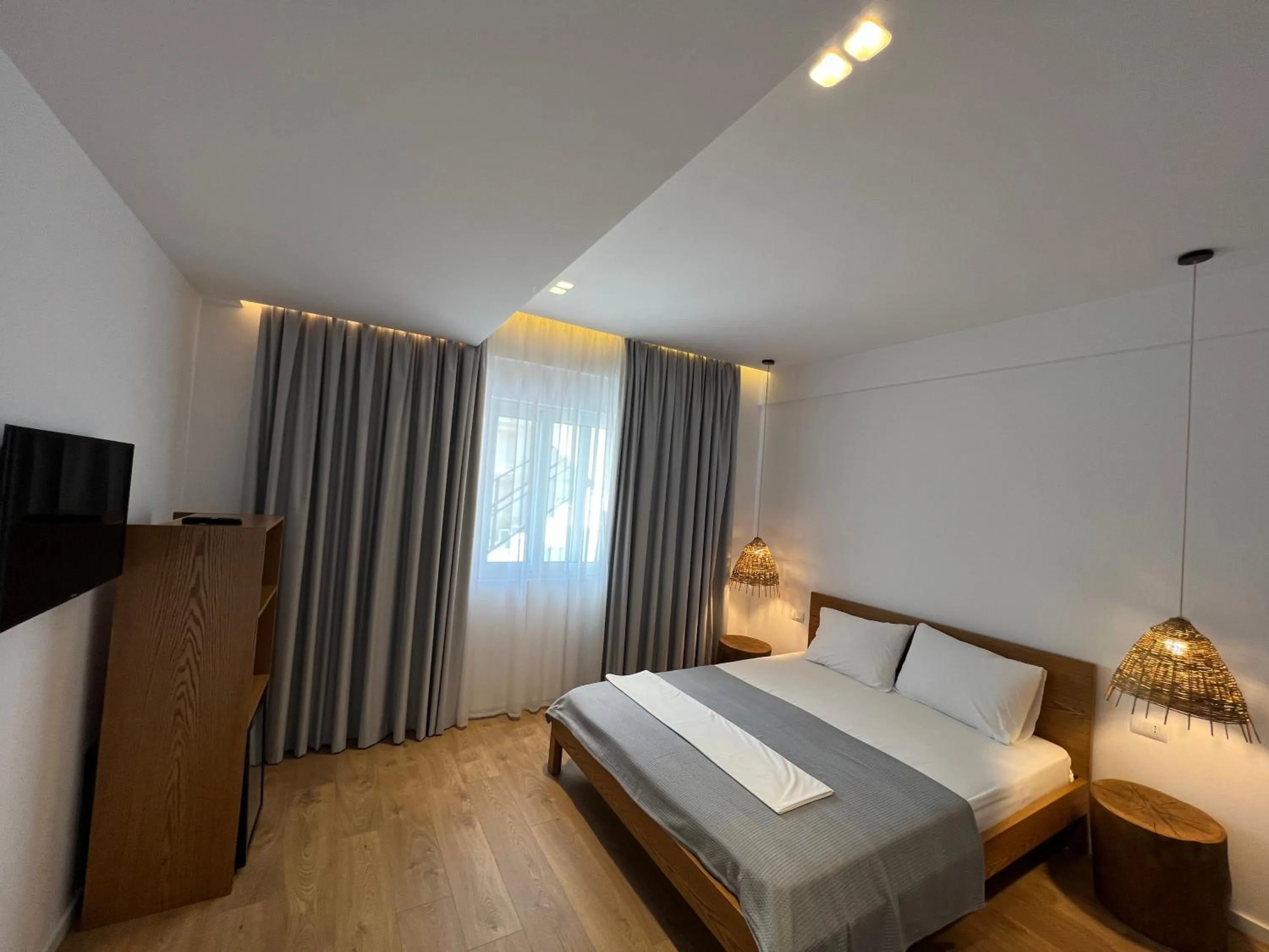 Bed in Kanes Bohemian Boutique Hotel