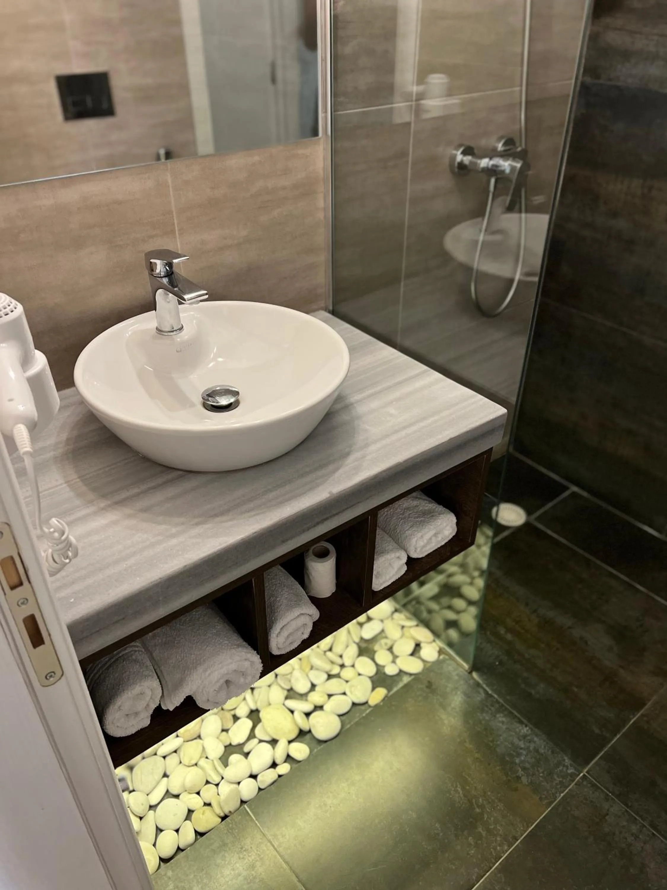 Bathroom in Kanes Bohemian Boutique Hotel