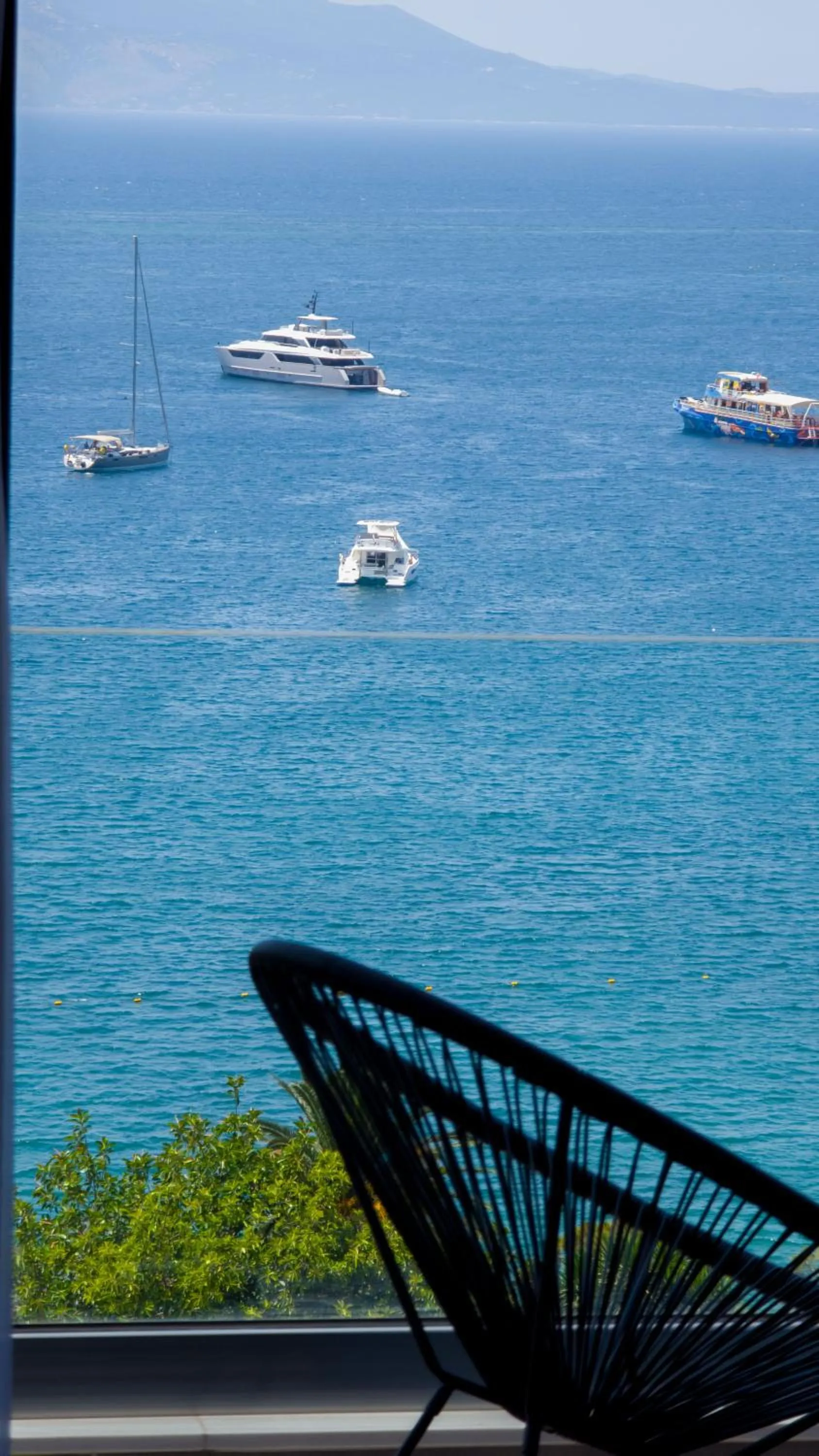 Sea view in Kanes Bohemian Boutique Hotel