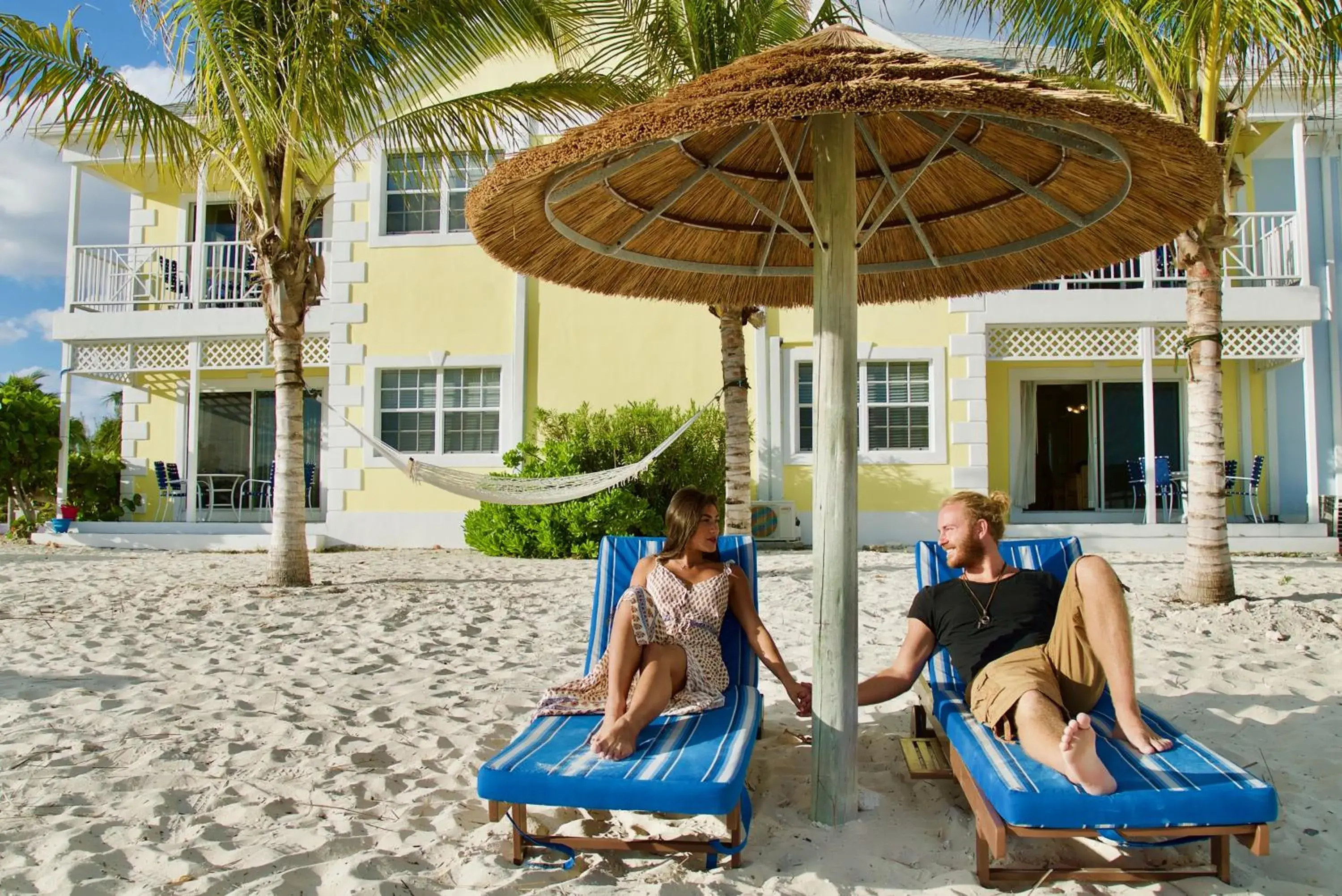 Property building in Sandyport Beach Resort Property building in Sandyport Beach Resort