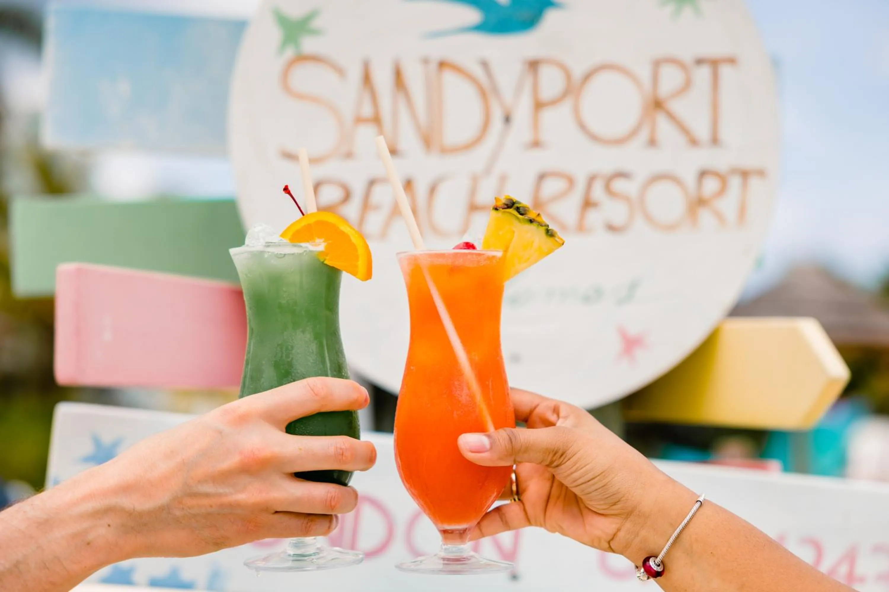 Restaurant/places to eat in Sandyport Beach Resort