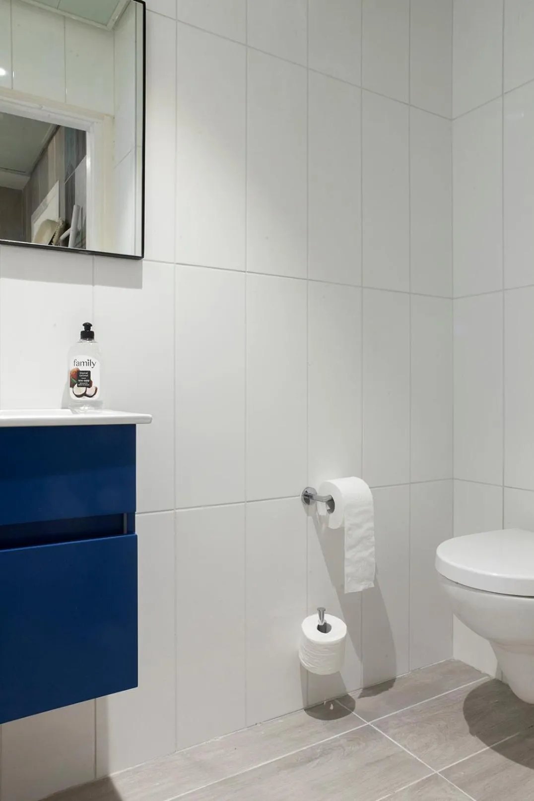 Toilet in The Spot Hostel